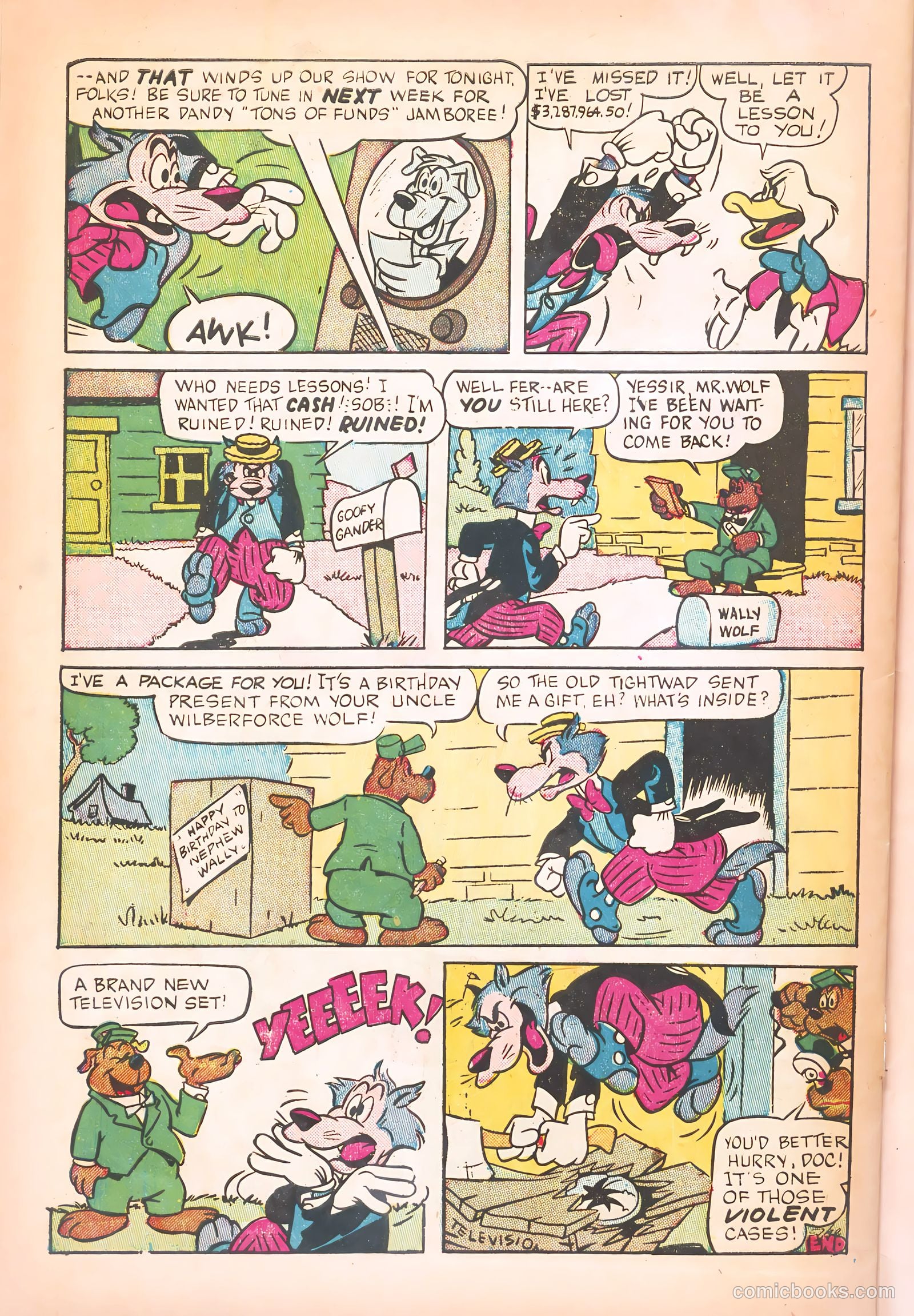 Goofy Comics #43 (1951) — page 34 of 36