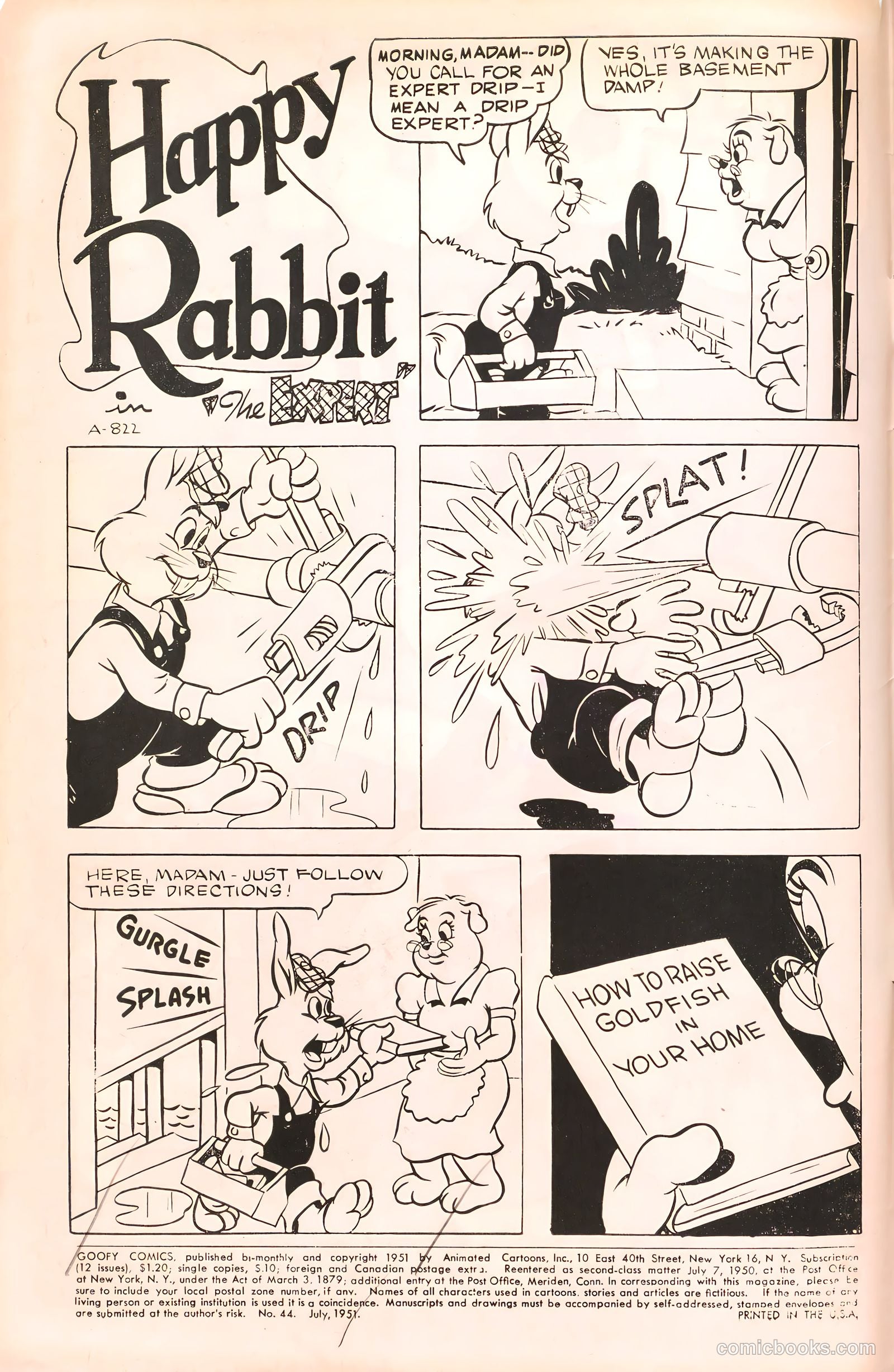 Goofy Comics #44 (1951) — page 2 of 36