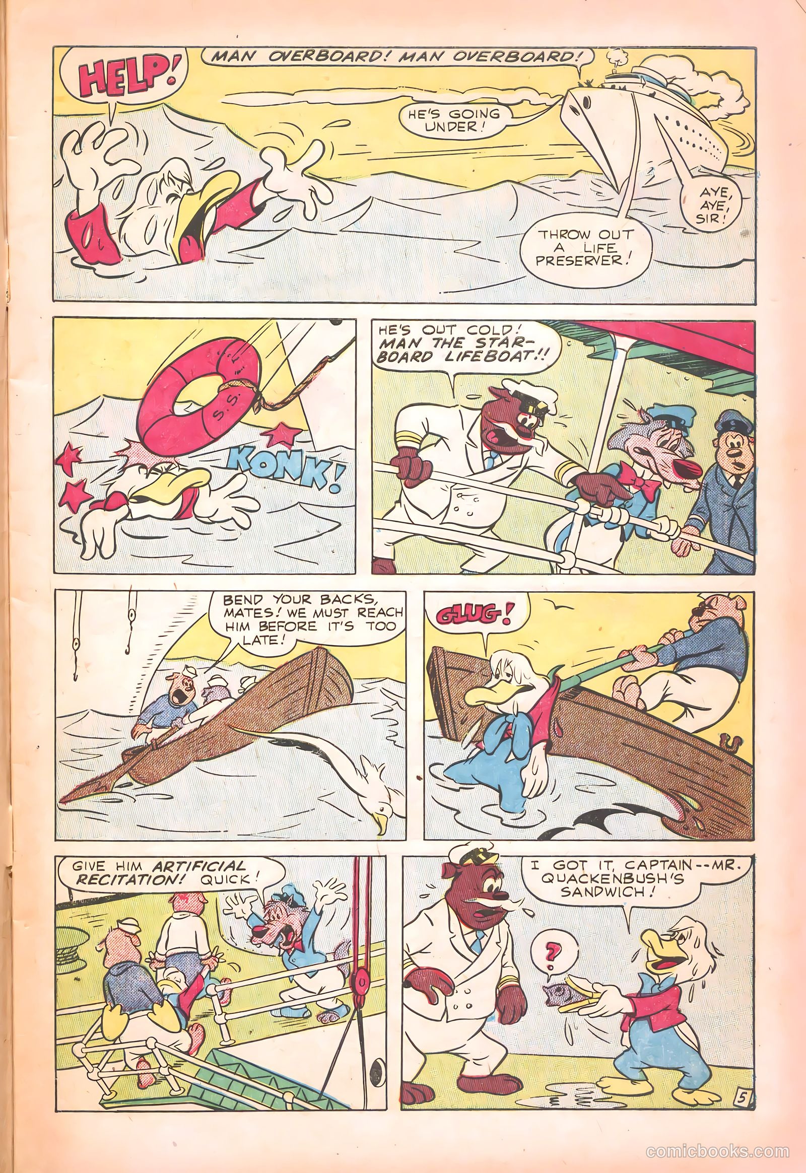 Goofy Comics #44 (1951) — page 7 of 36