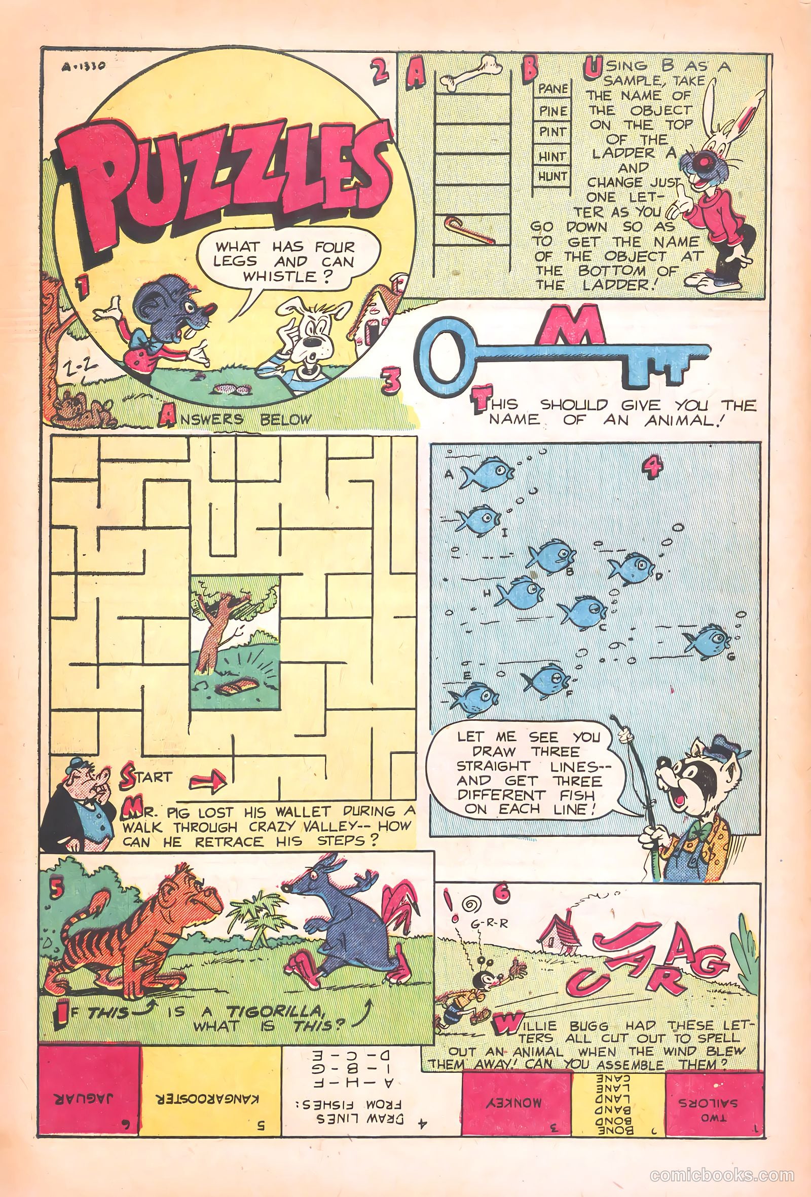 Goofy Comics #44 (1951) — page 34 of 36