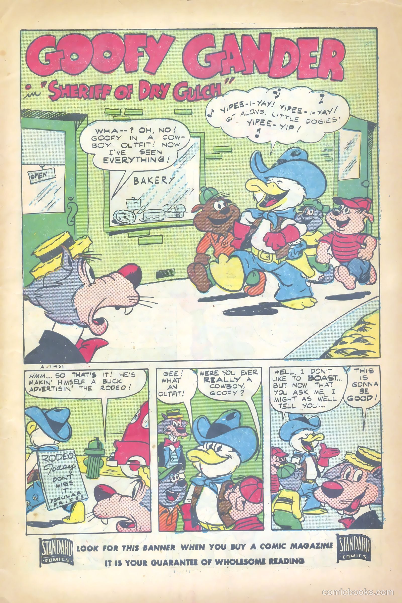 Goofy Comics #45 (1951) — page 3 of 36
