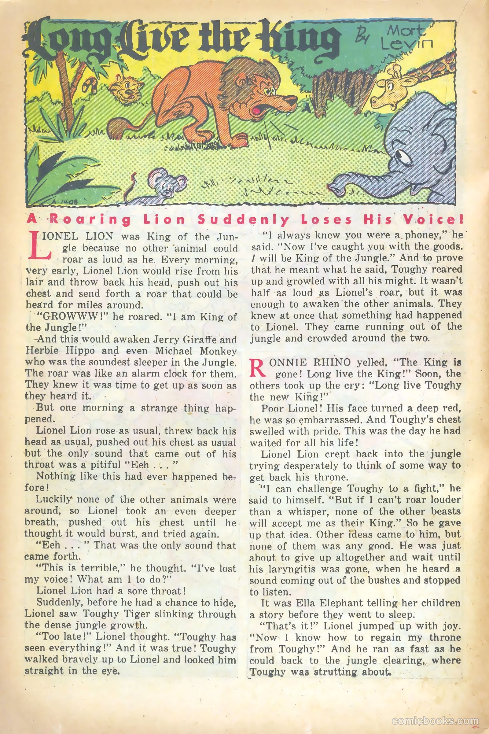 Goofy Comics #45 (1951) — page 22 of 36