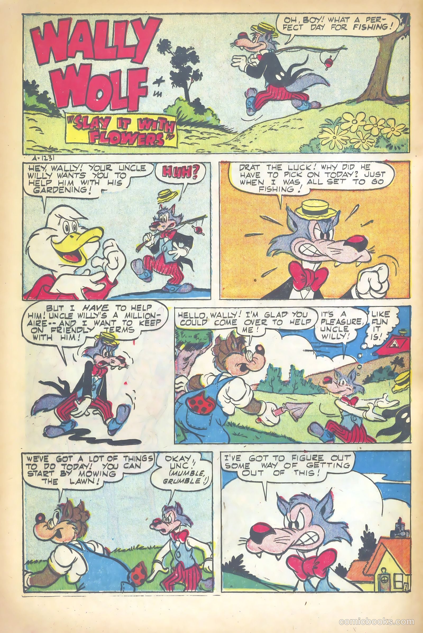 Goofy Comics #45 (1951) — page 24 of 36