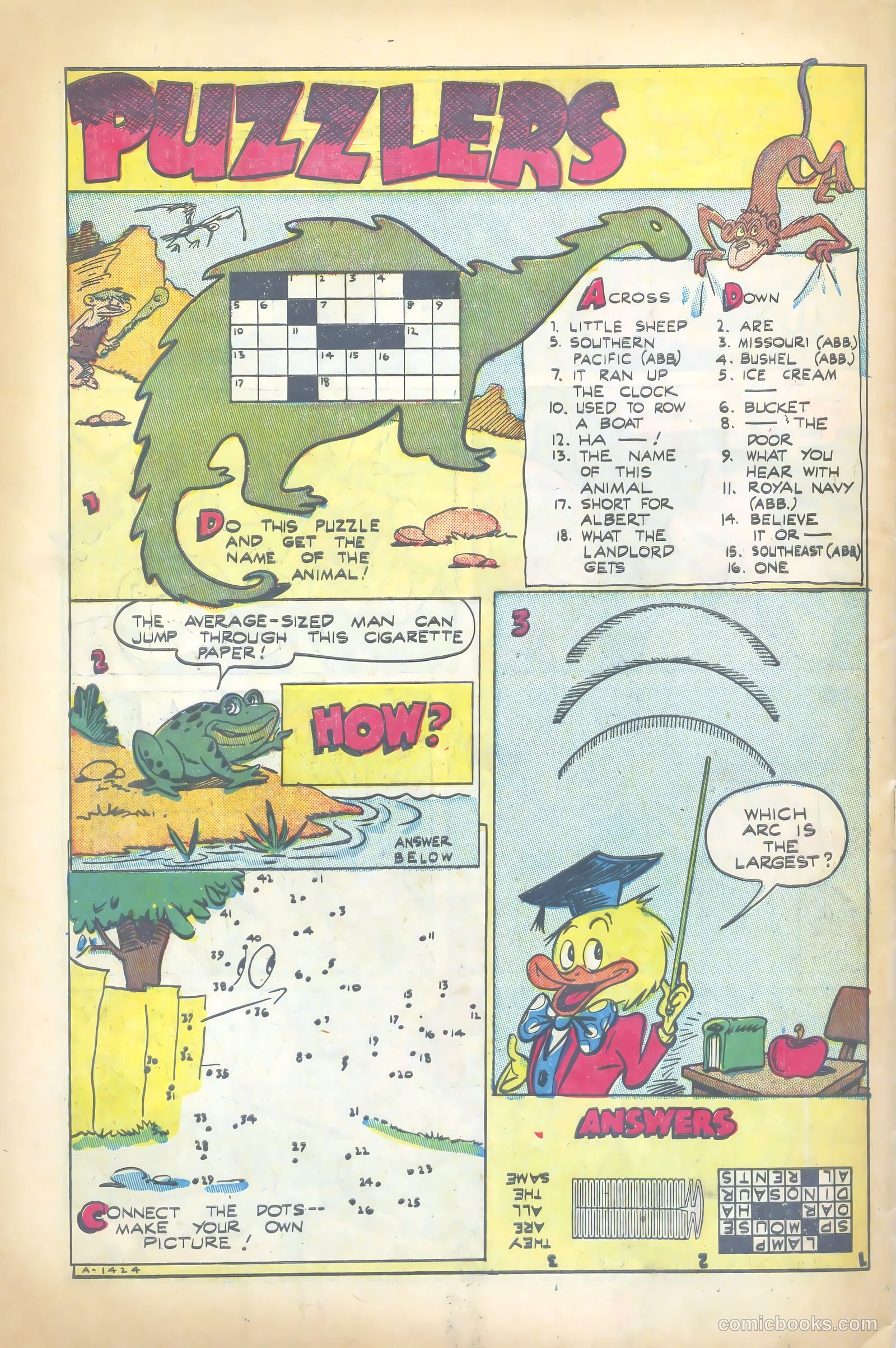 Goofy Comics #45 (1951) — page 34 of 36