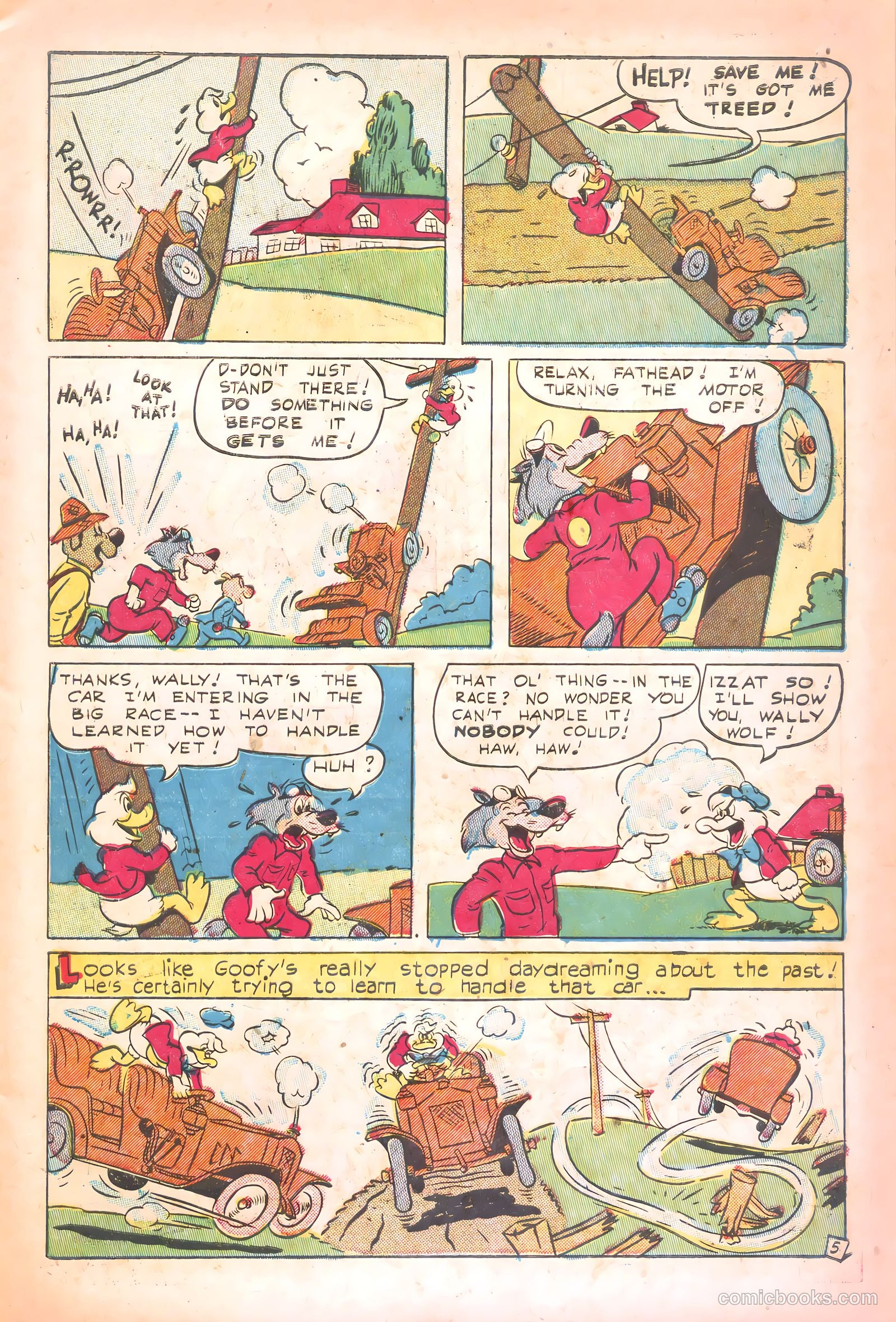 Goofy Comics #47 (1952) — page 7 of 36