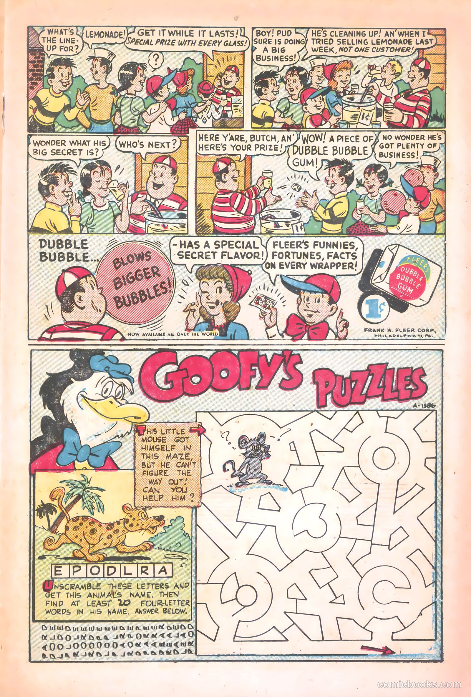 Goofy Comics #47 (1952) — page 19 of 36