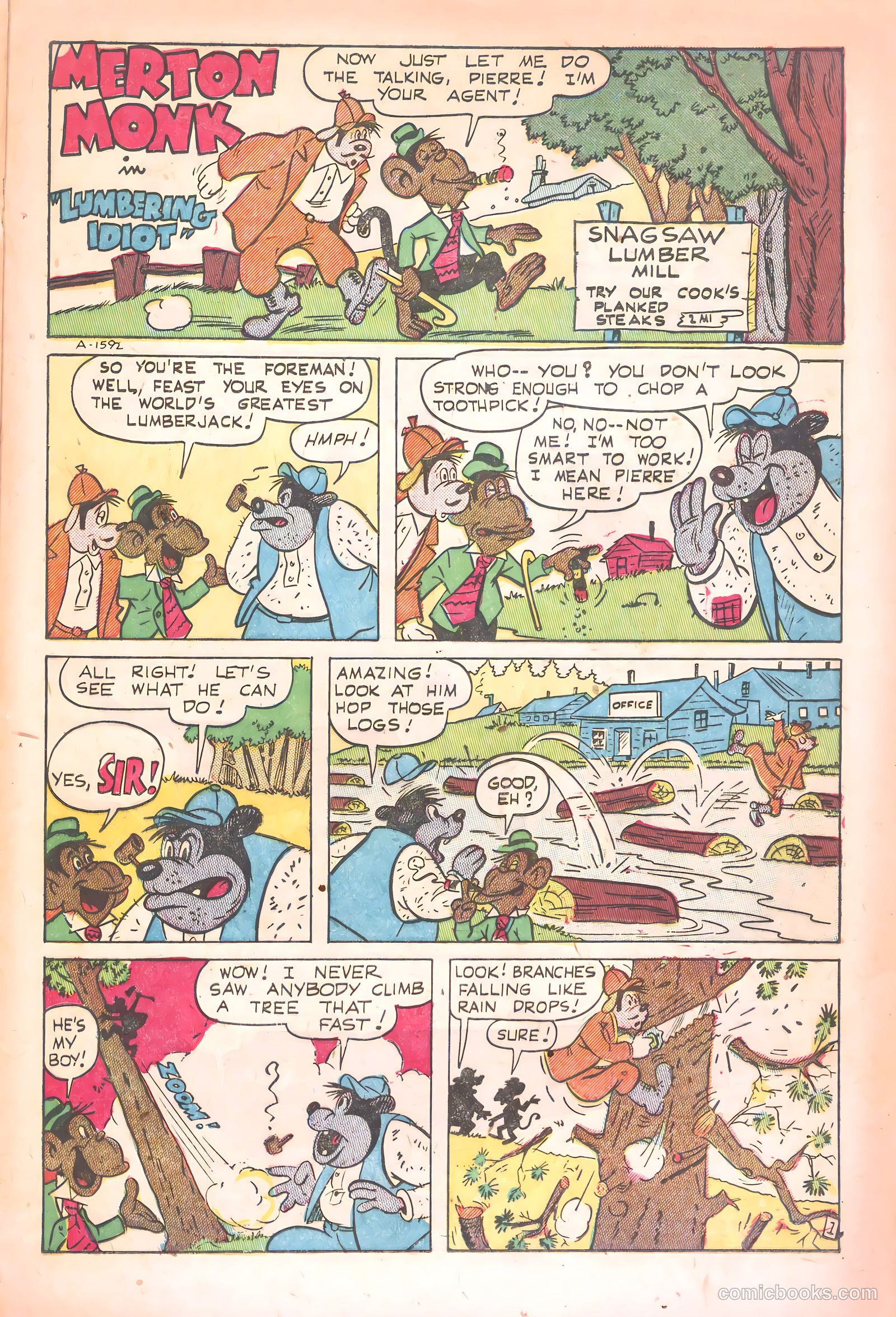 Goofy Comics #47 (1952) — page 21 of 36