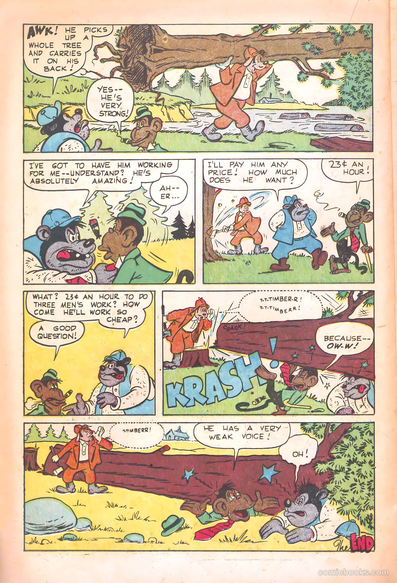 Goofy Comics #47 (1952) — page 22 of 36