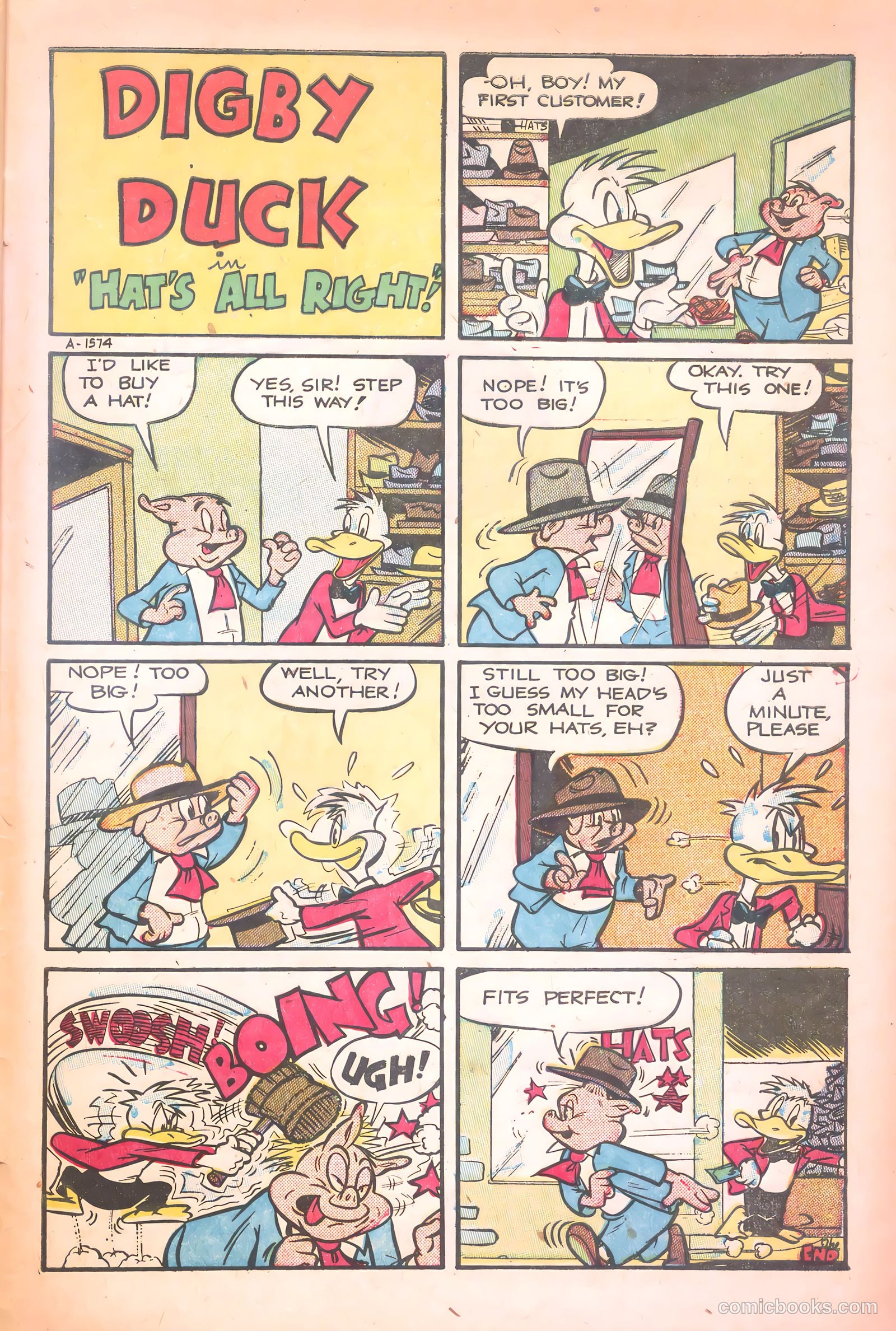 Goofy Comics #47 (1952) — page 33 of 36
