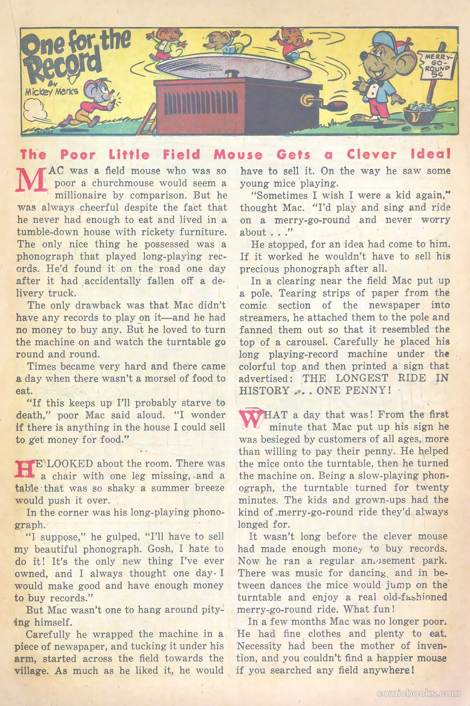 Goofy Comics #48 (1952) — page 19 of 36