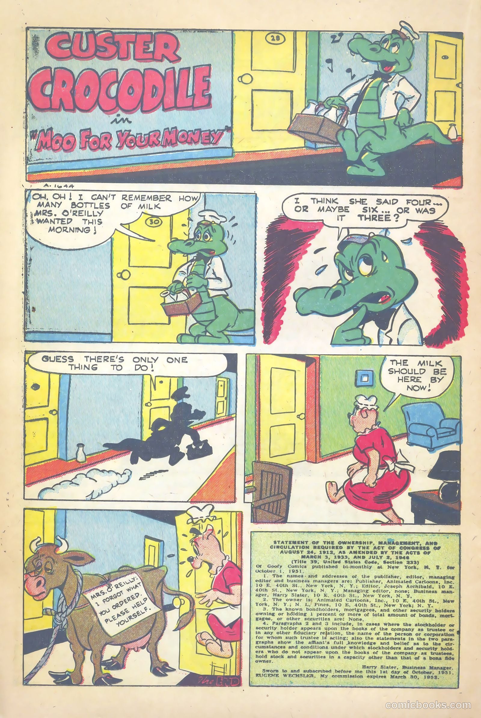 Goofy Comics #48 (1952) — page 20 of 36