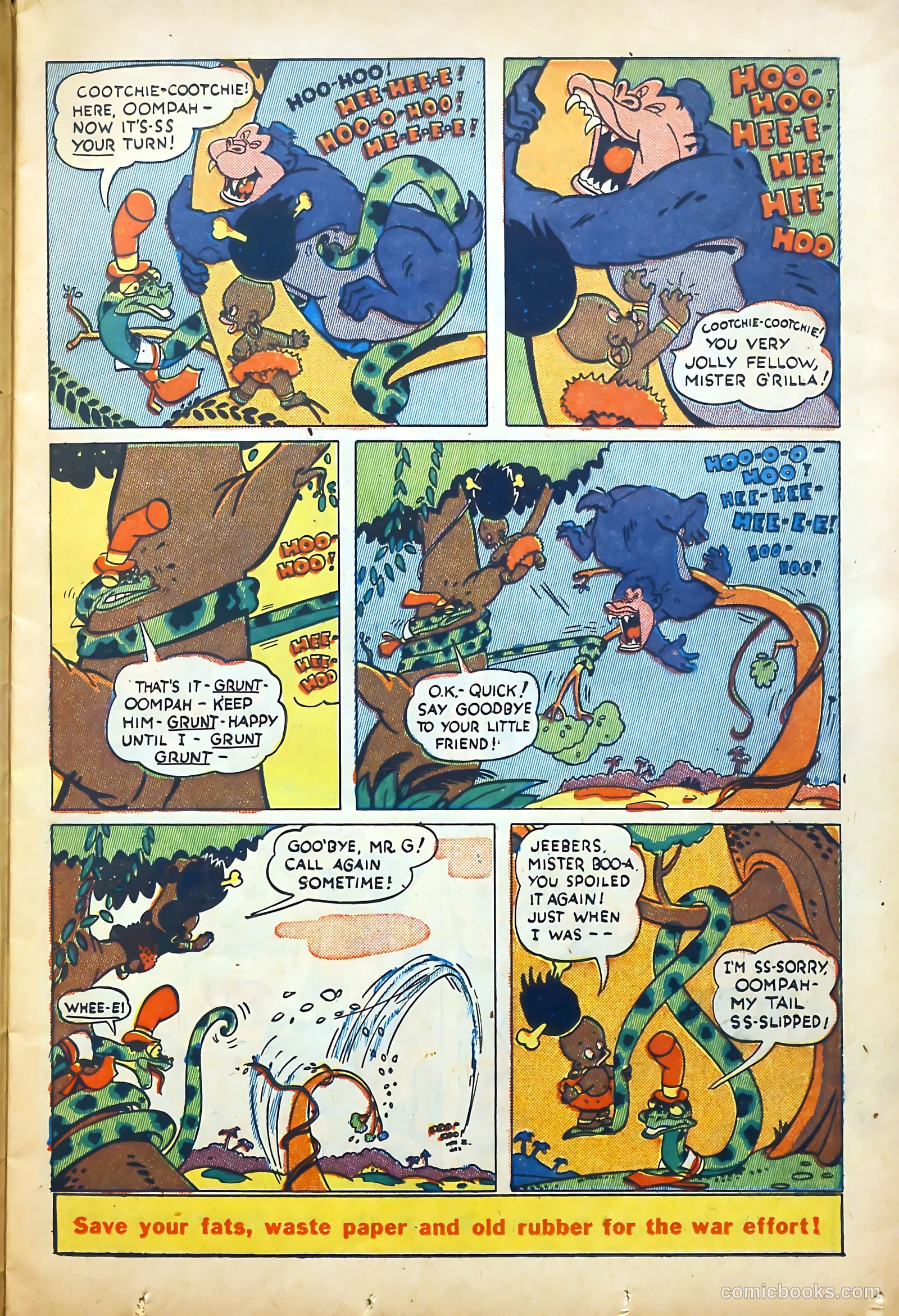 Goofy Comics #7 (1944) — page 17 of 52