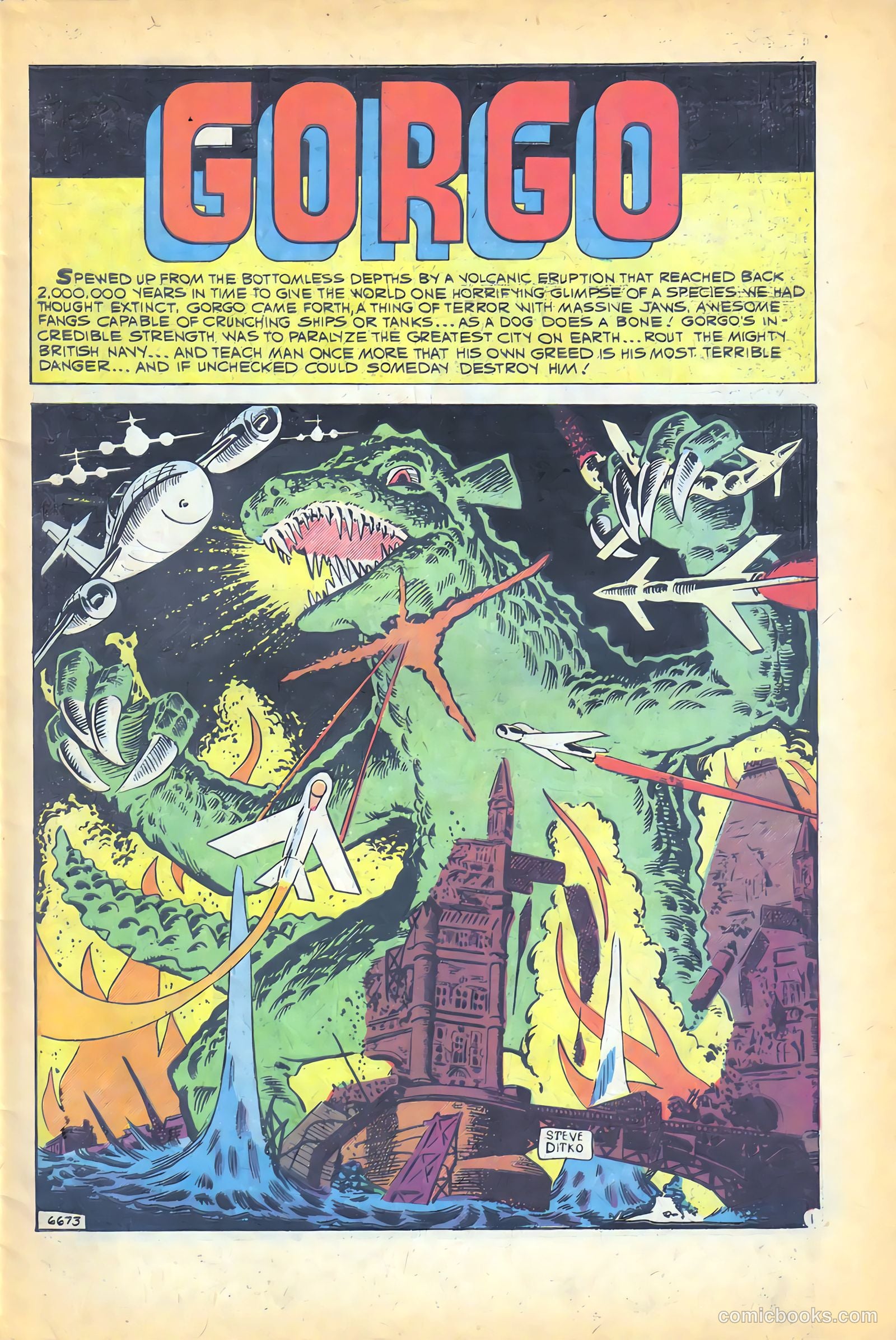 Gorgo #1 (1960) — page 3 of 36