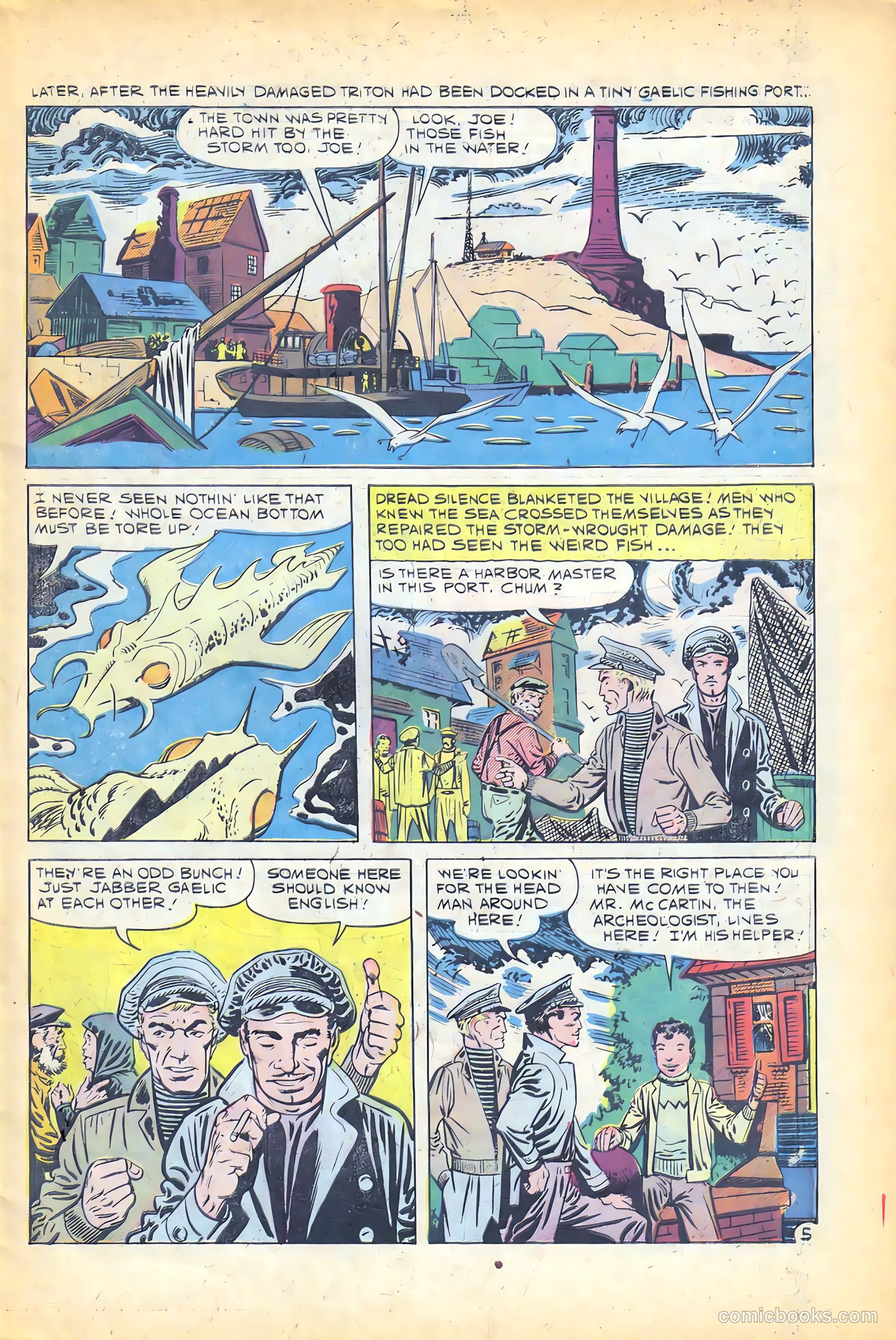 Gorgo #1 (1960) — page 7 of 36