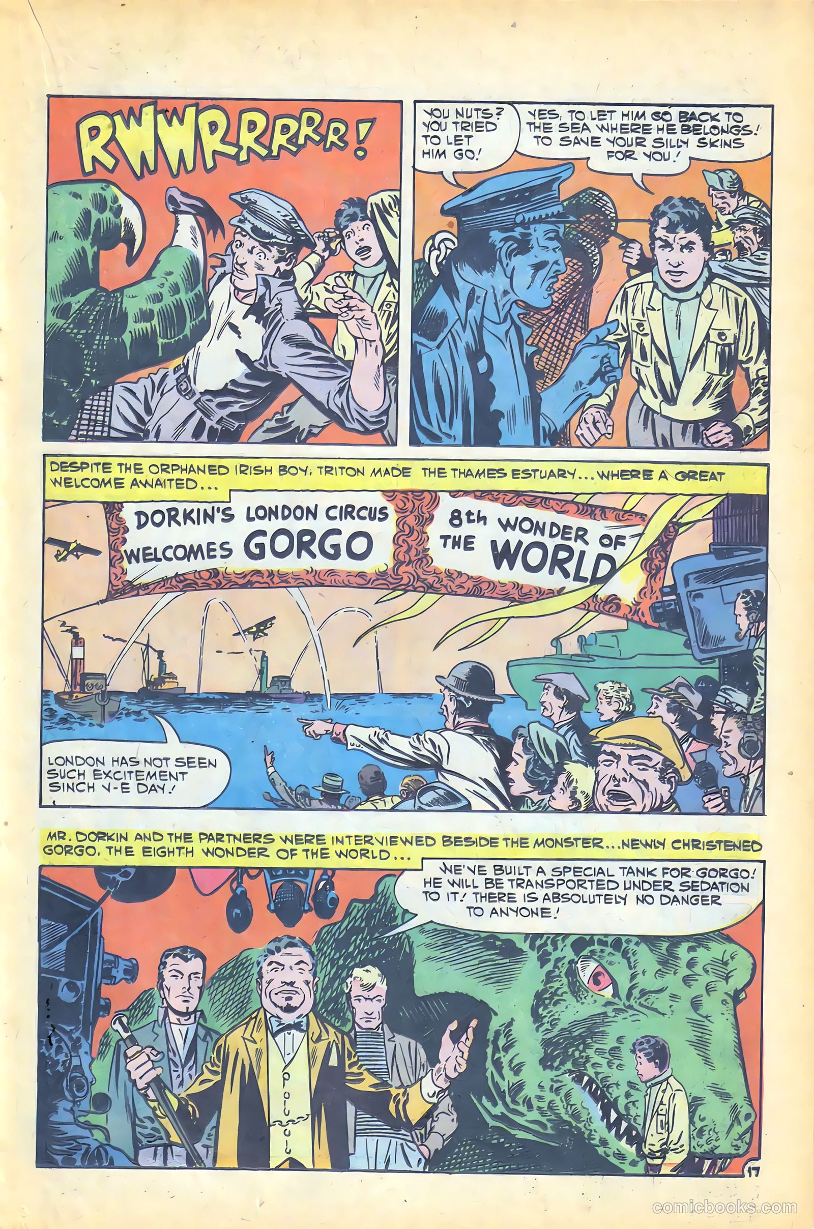 Gorgo #1 (1960) — page 19 of 36
