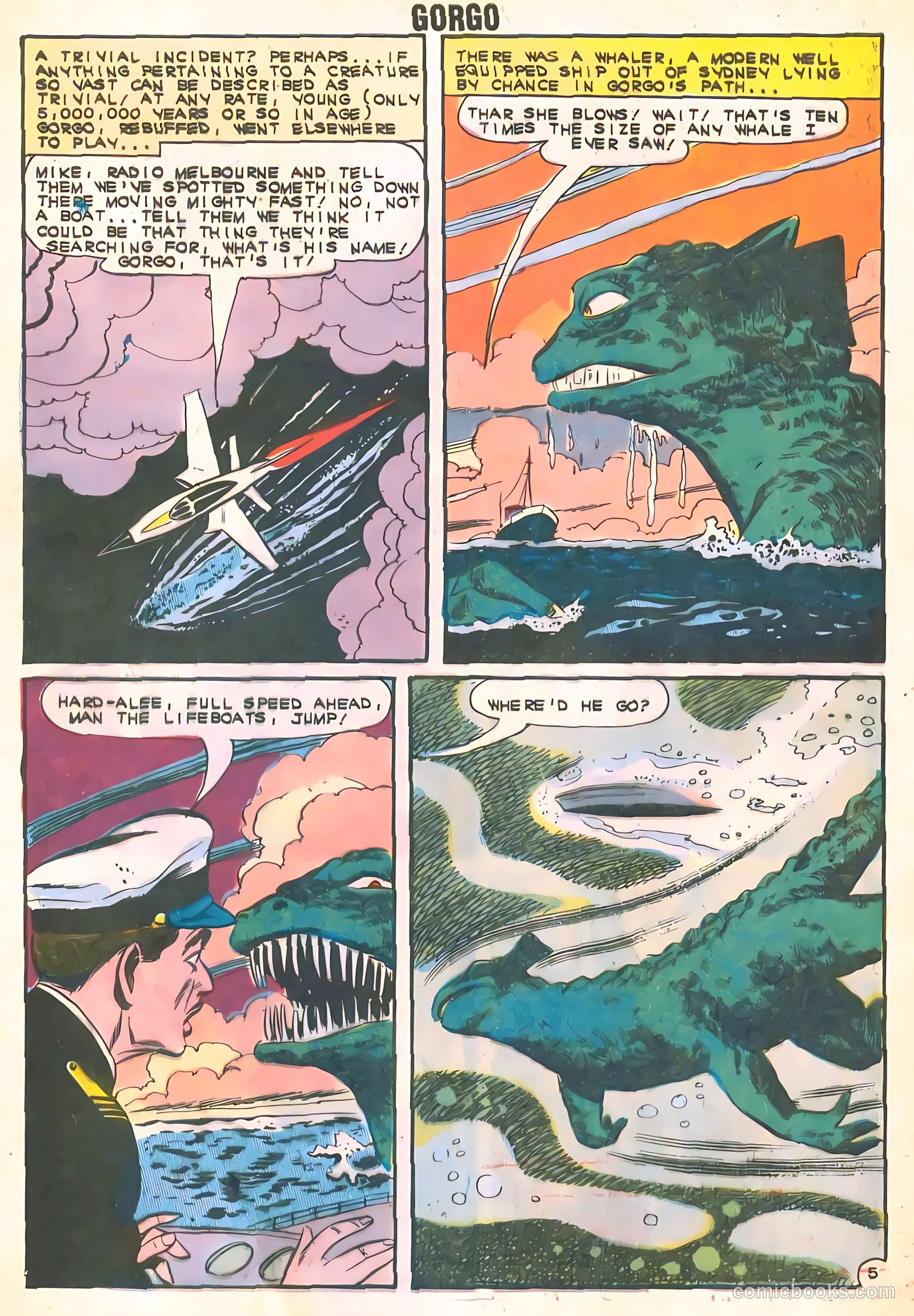 Gorgo #10 (1962) — page 8 of 36