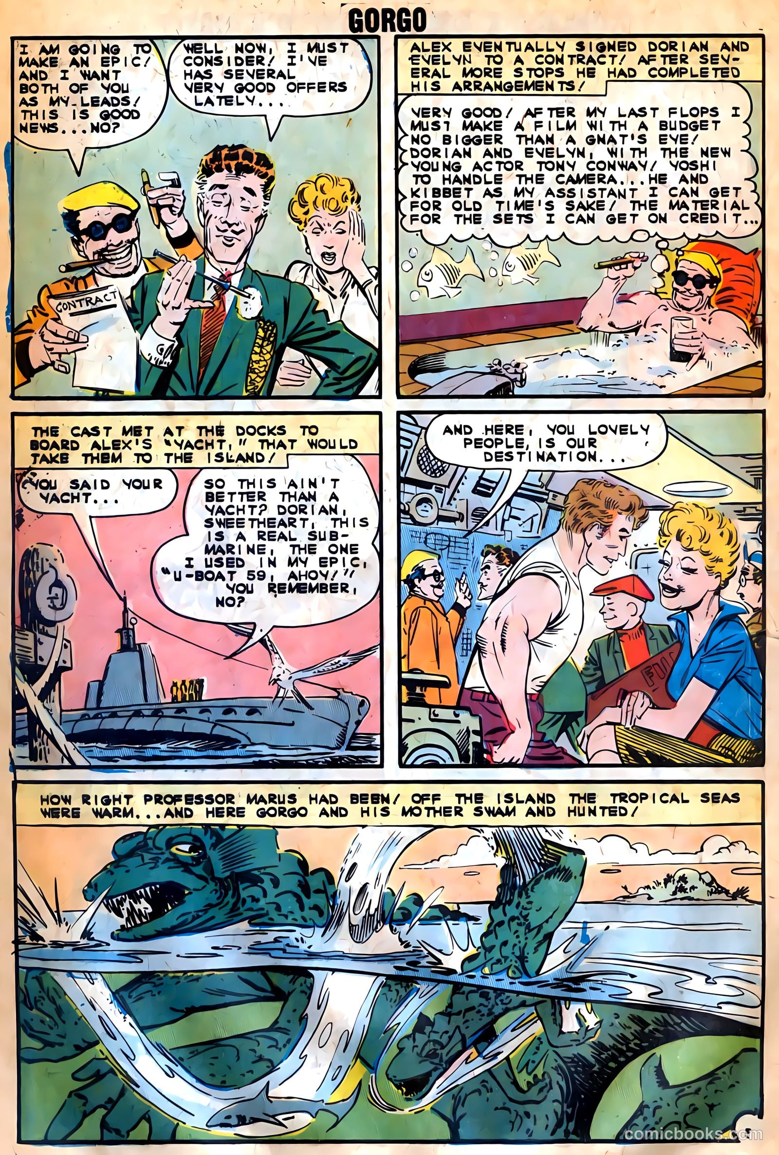 Gorgo #11 (1963) — page 8 of 36