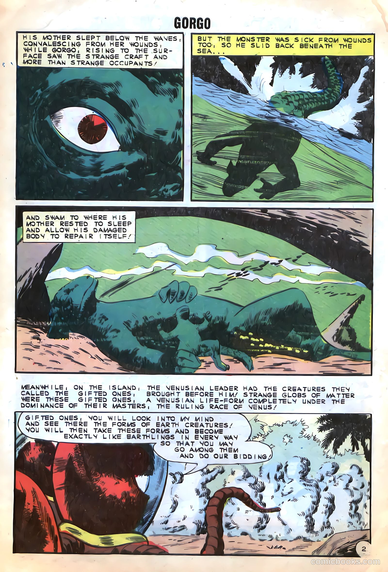Gorgo #12 (1968) — page 4 of 36