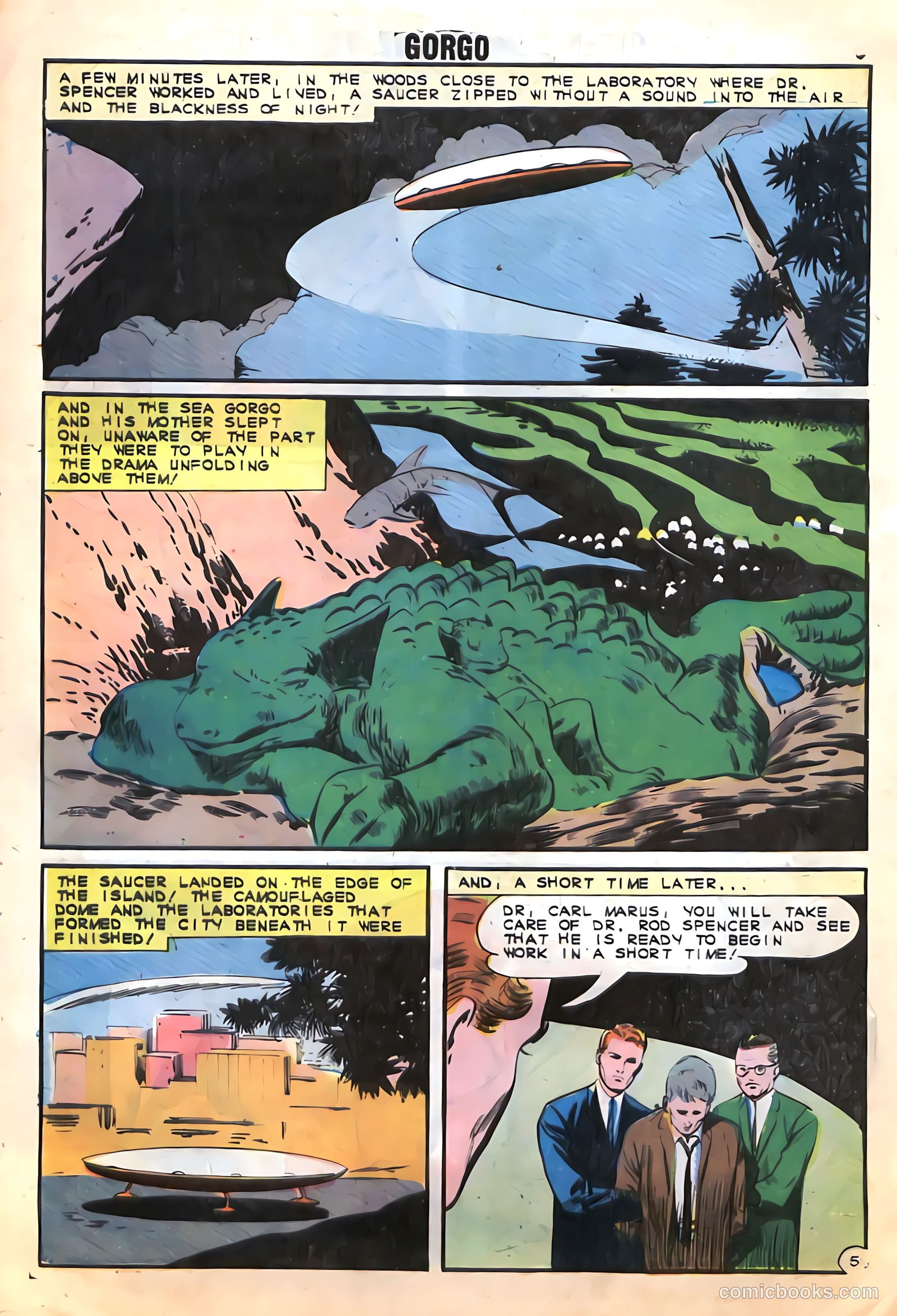 Gorgo #12 (1968) — page 8 of 36