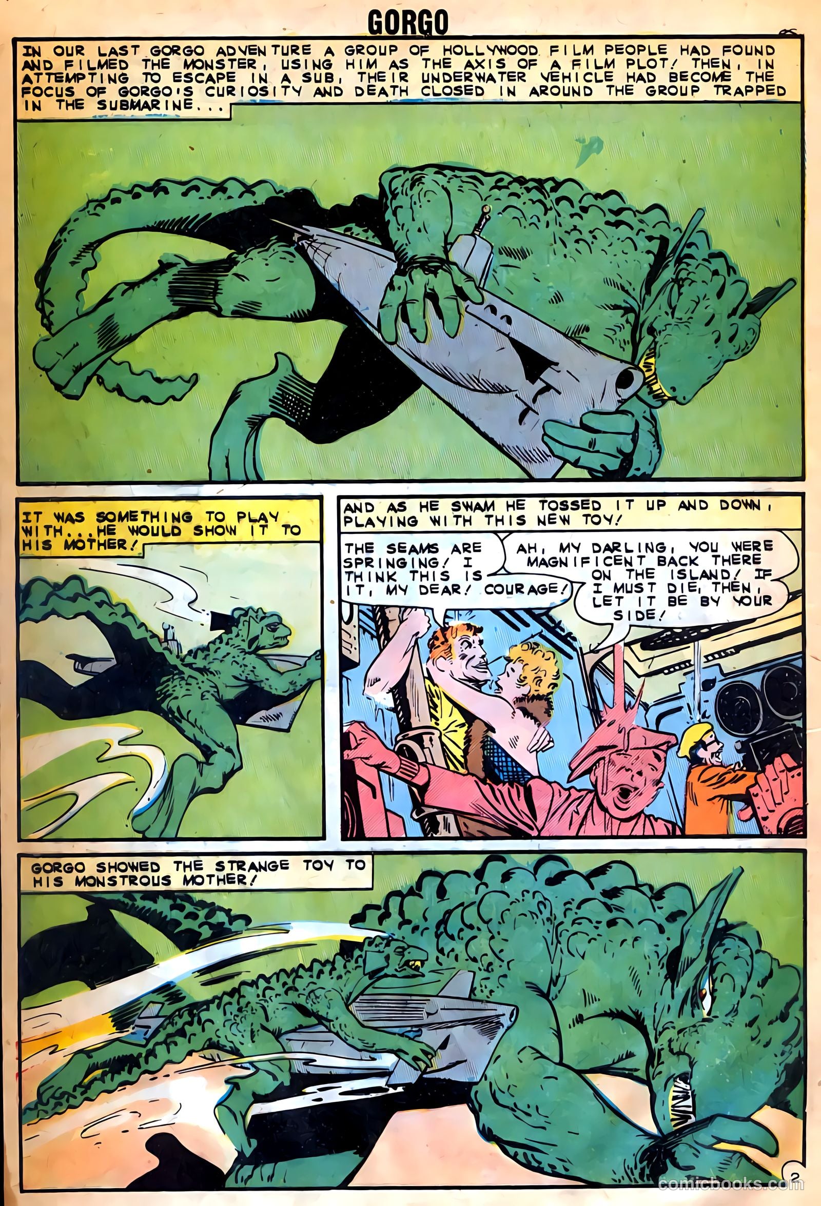 Gorgo #13 (1963) — page 4 of 36
