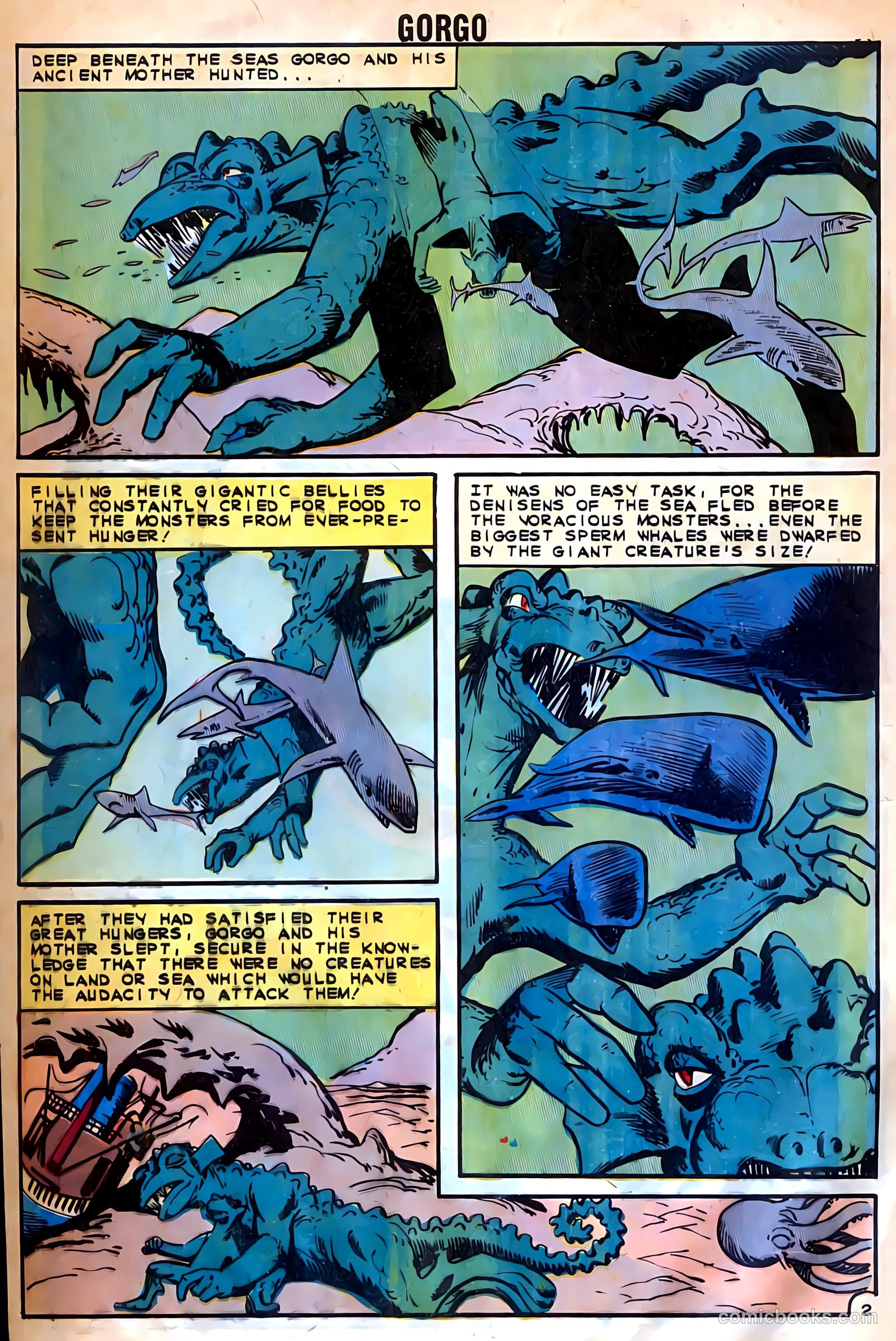 Gorgo #14 (1963) — page 4 of 36