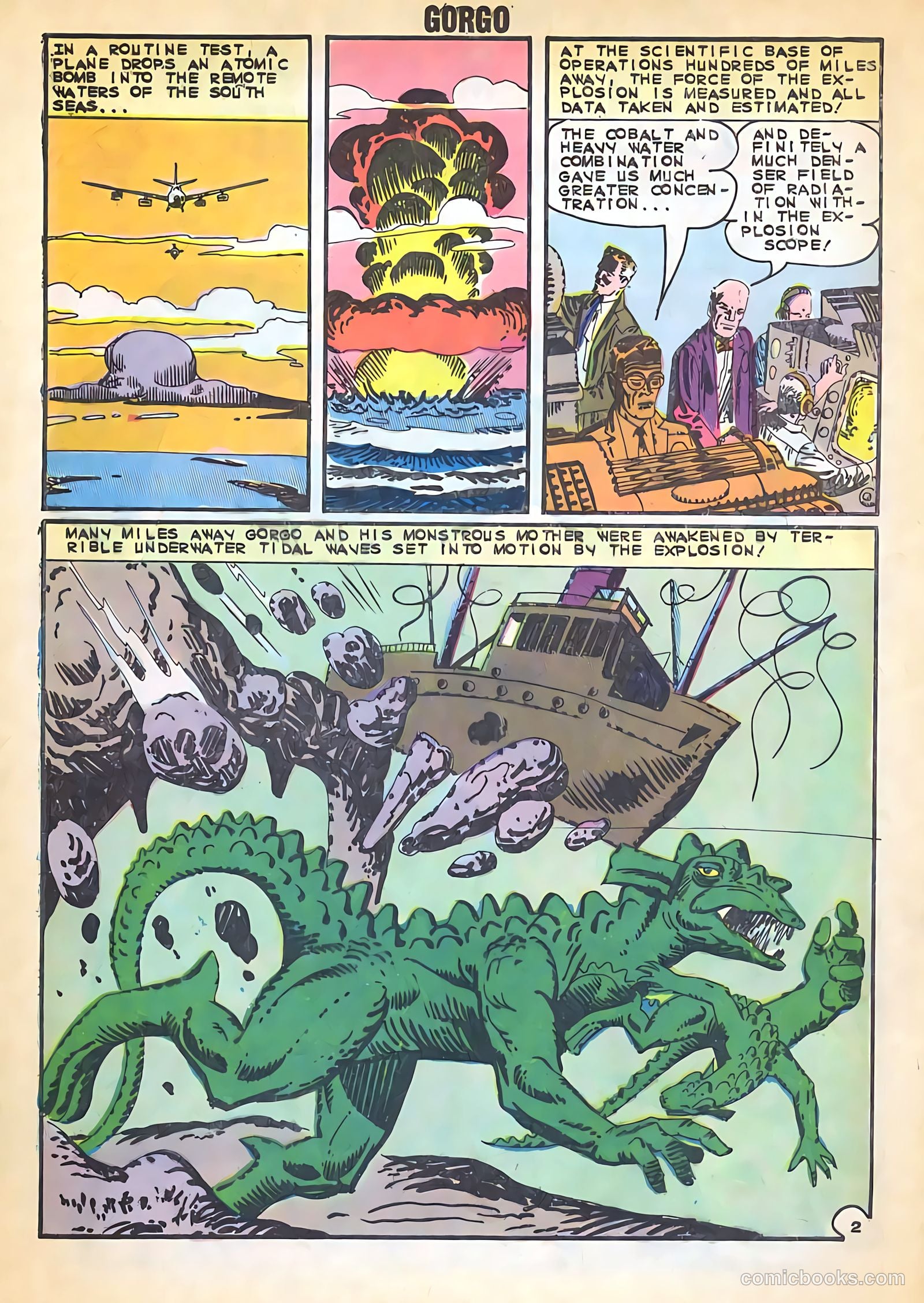 Gorgo #16 (1963) — page 4 of 36