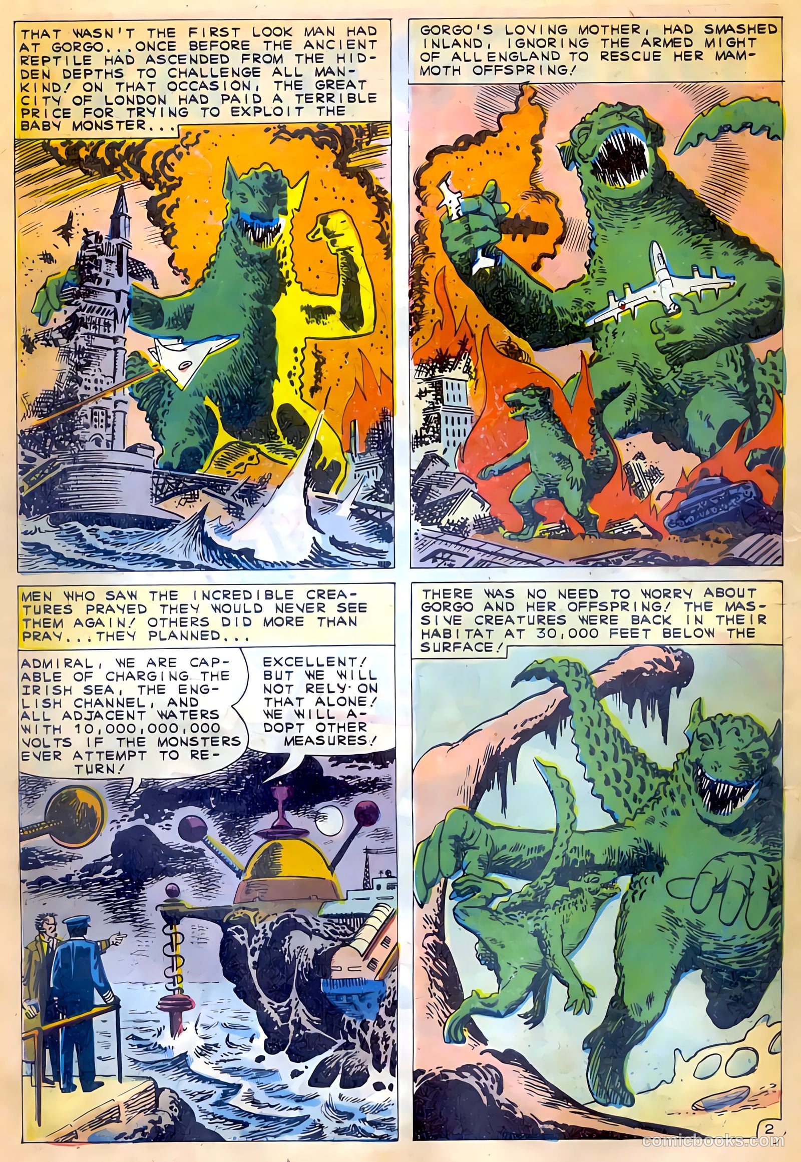 Gorgo #2 (1961) — page 4 of 36