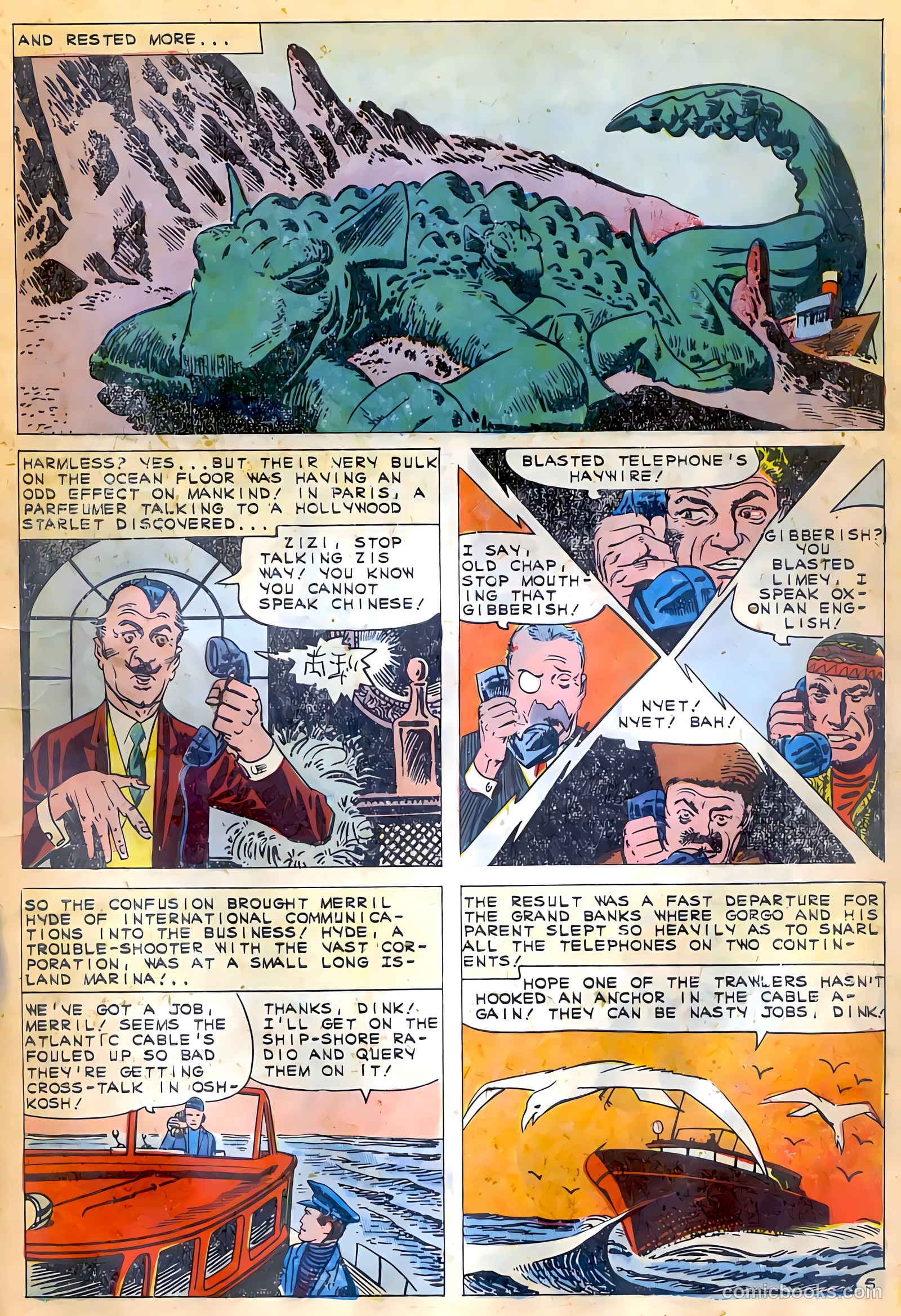 Gorgo #2 (1961) — page 7 of 36