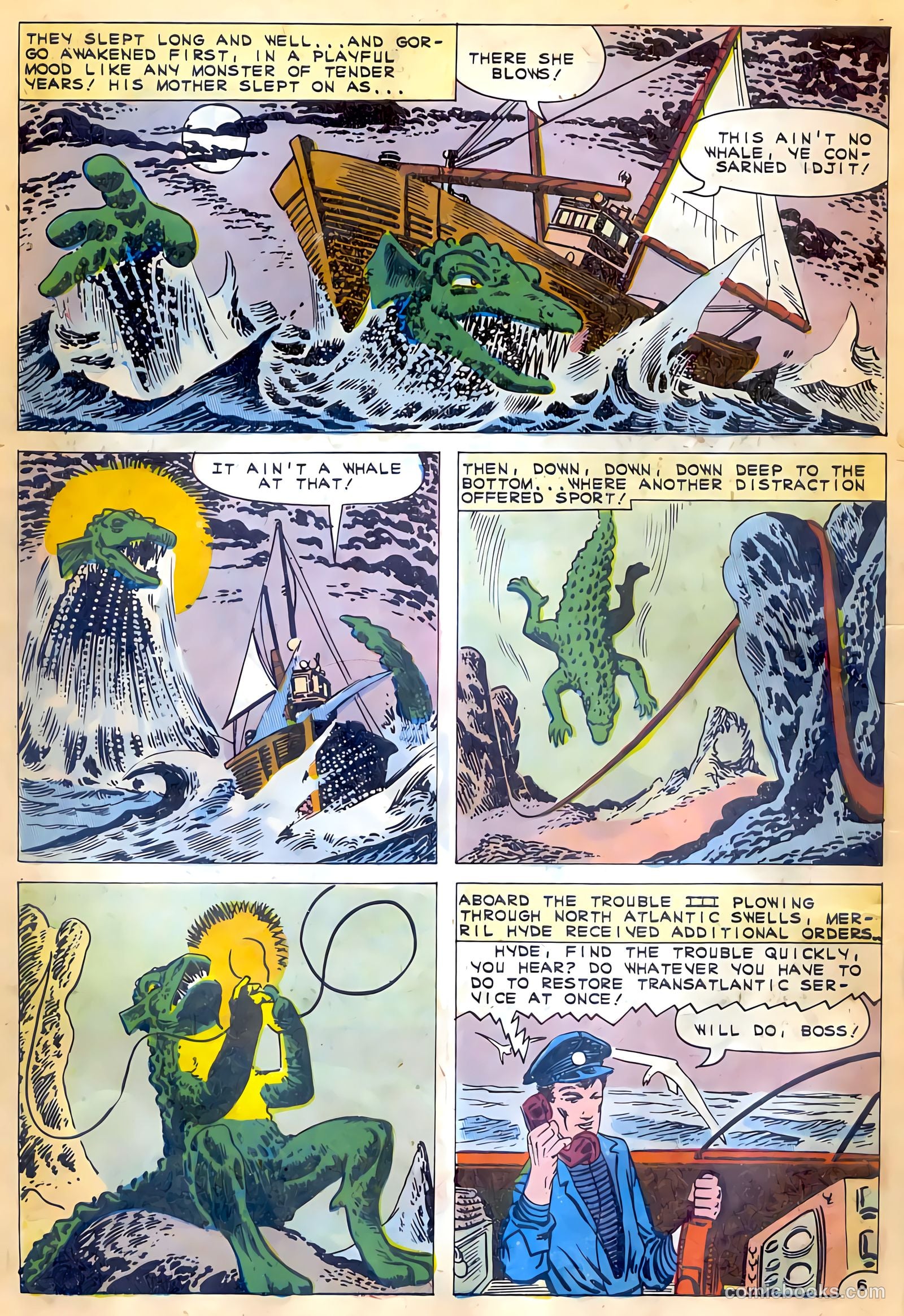 Gorgo #2 (1961) — page 8 of 36