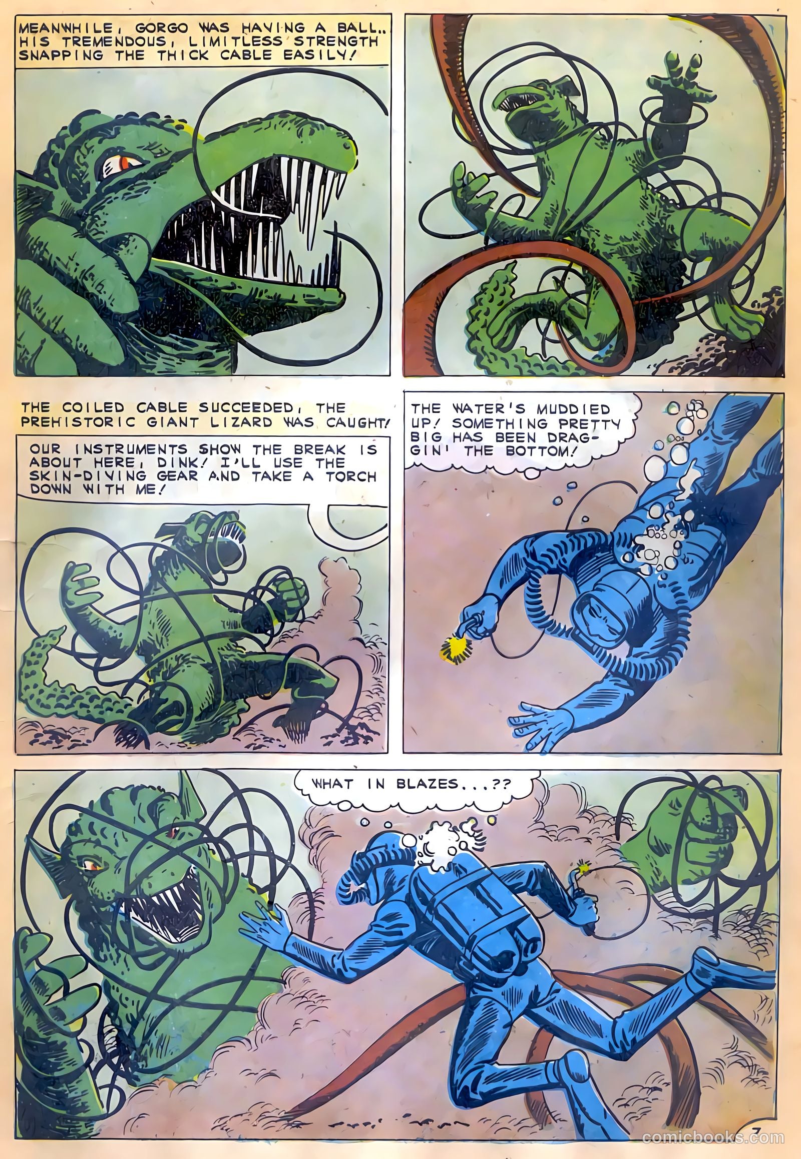 Gorgo #2 (1961) — page 9 of 36