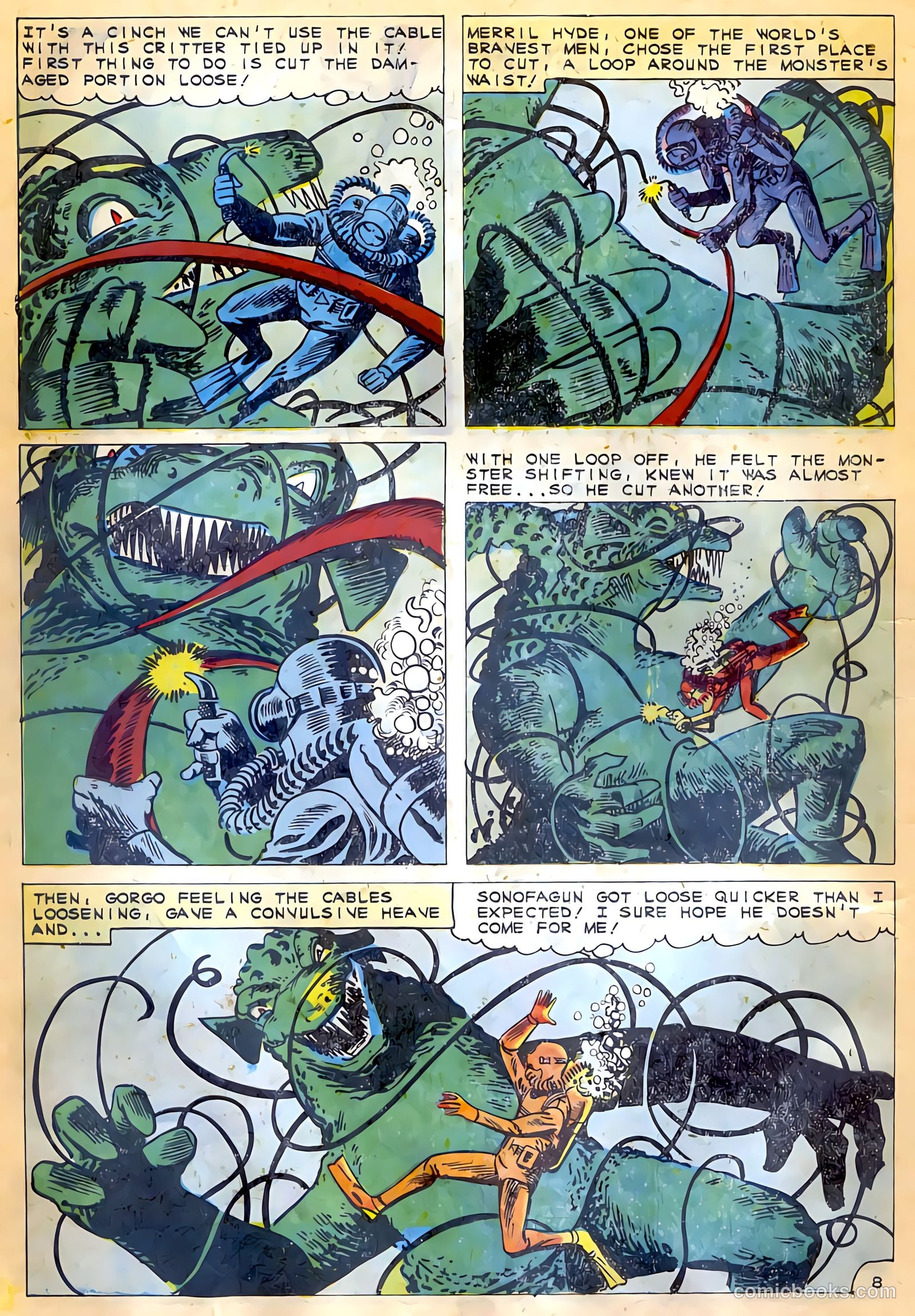 Gorgo #2 (1961) — page 10 of 36