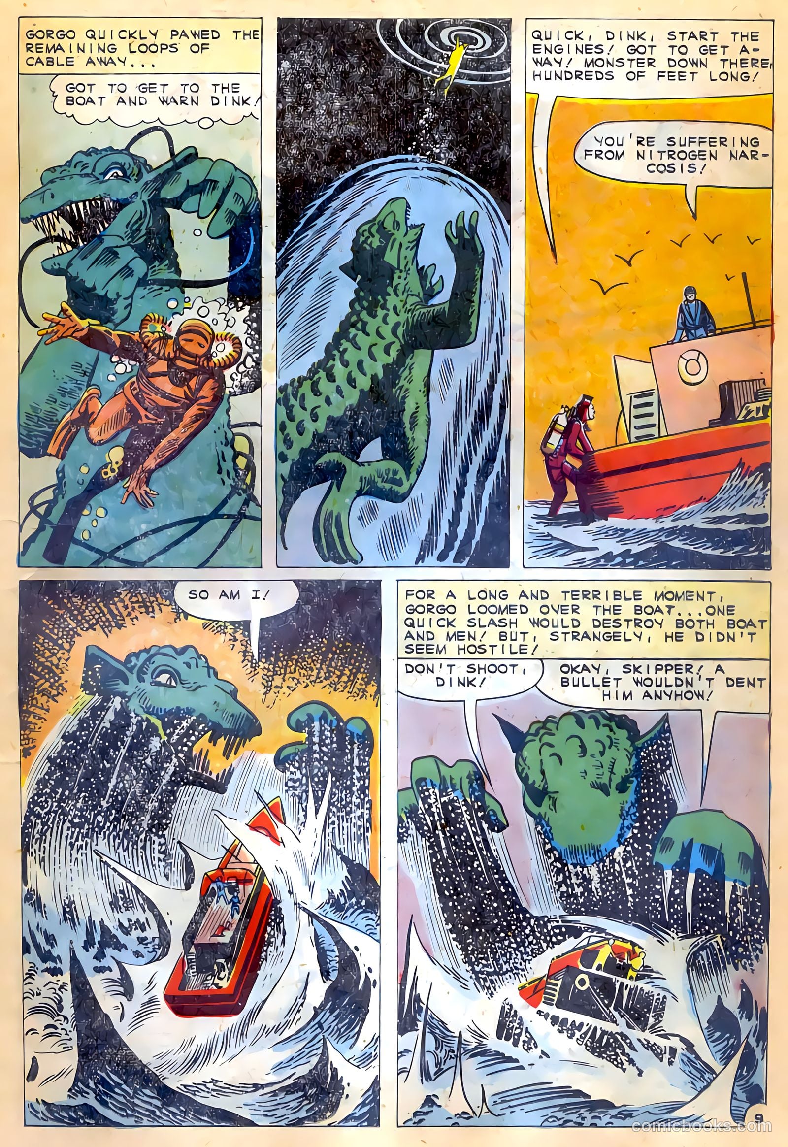 Gorgo #2 (1961) — page 11 of 36