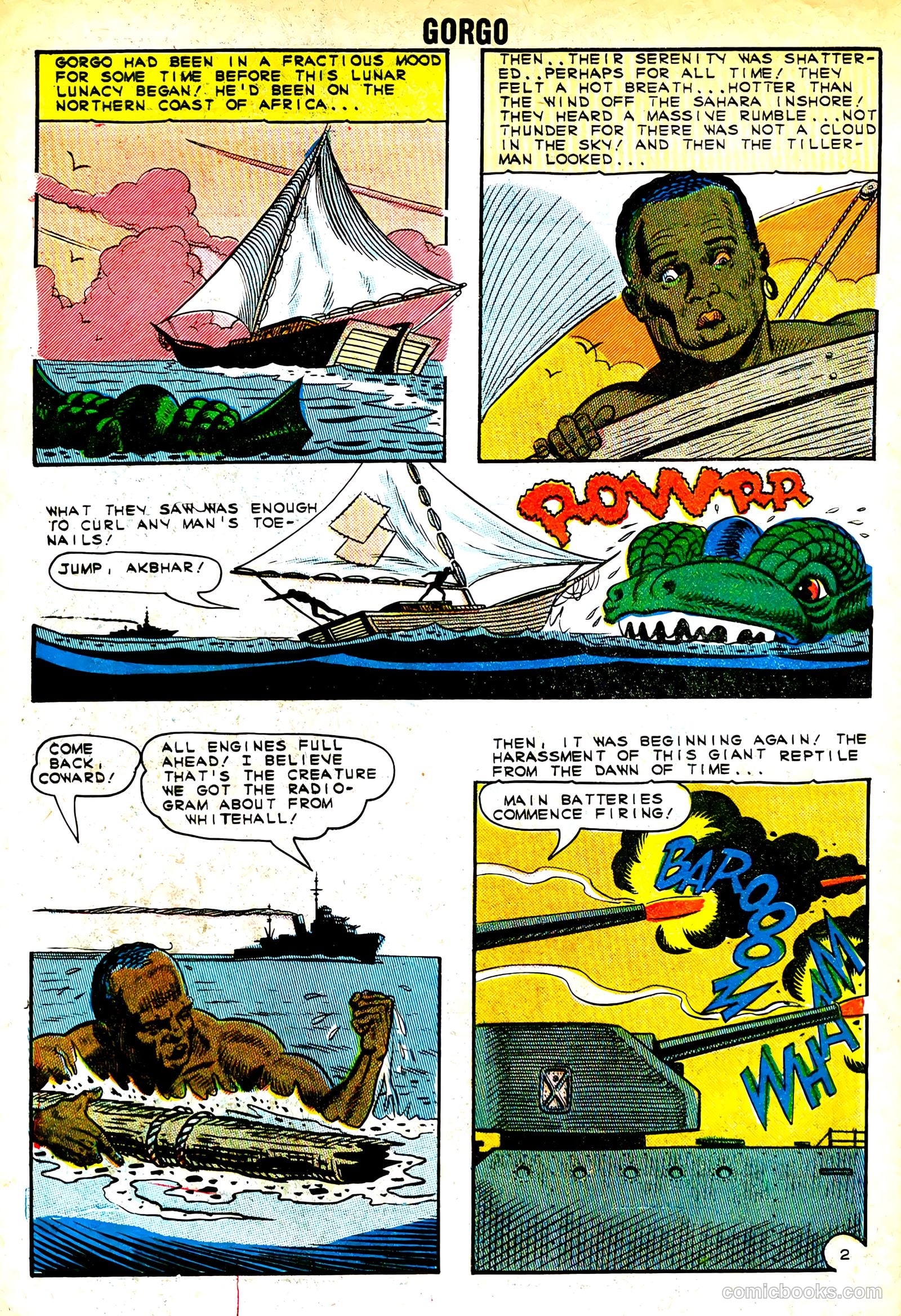 Gorgo #20 (1962) — page 3 of 23
