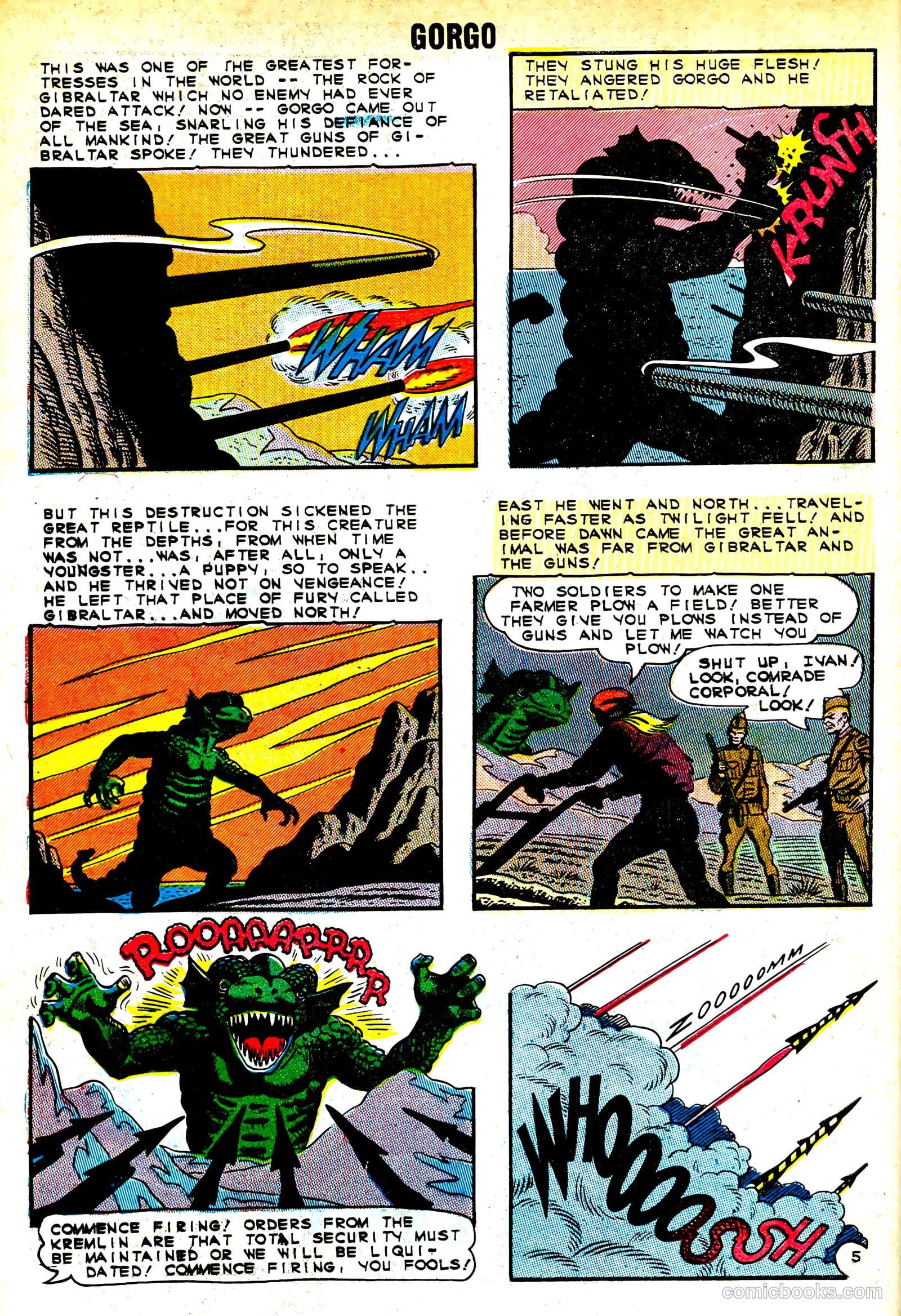 Gorgo #20 (1962) — page 6 of 23