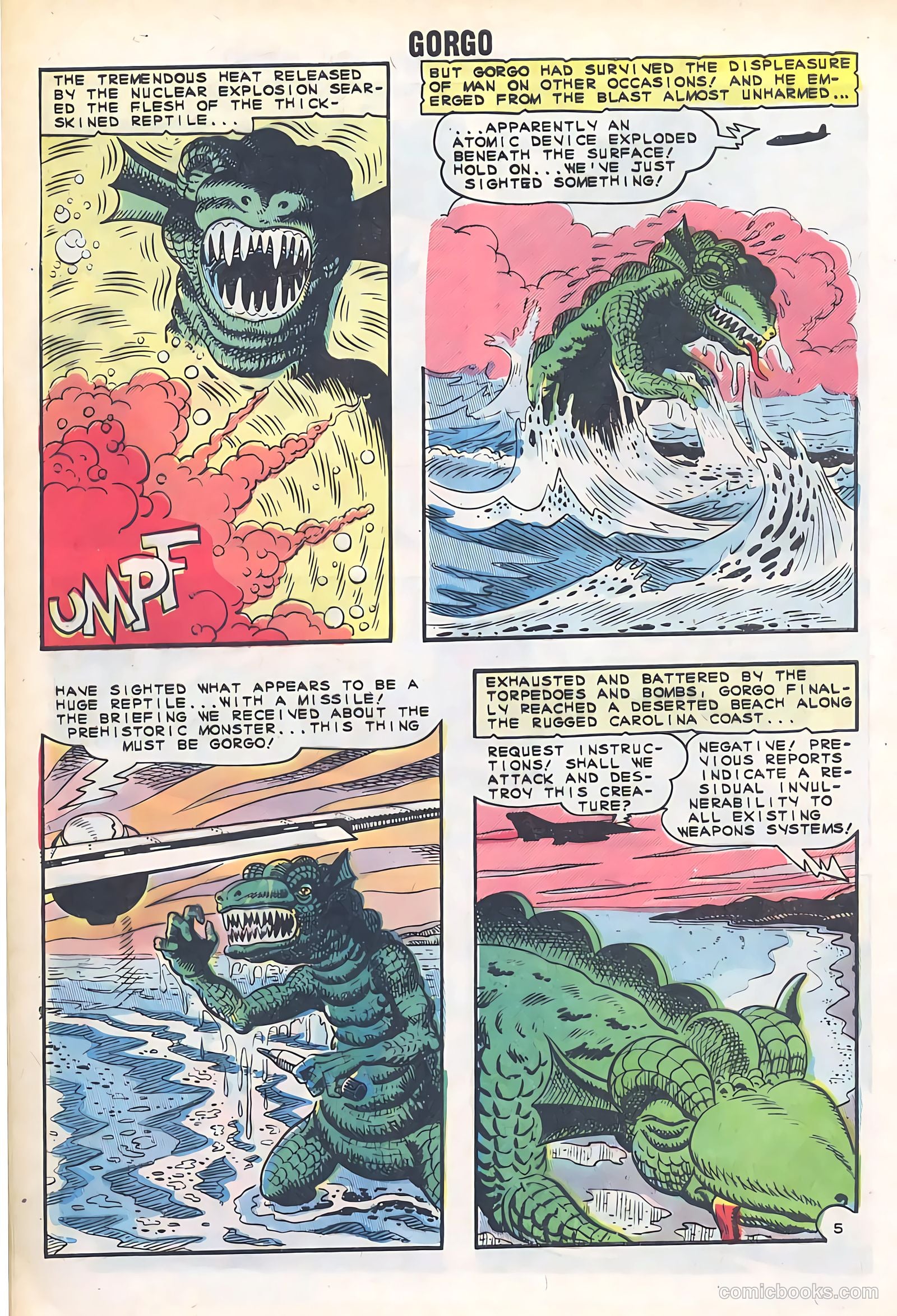 Gorgo #21 (1964) — page 8 of 36
