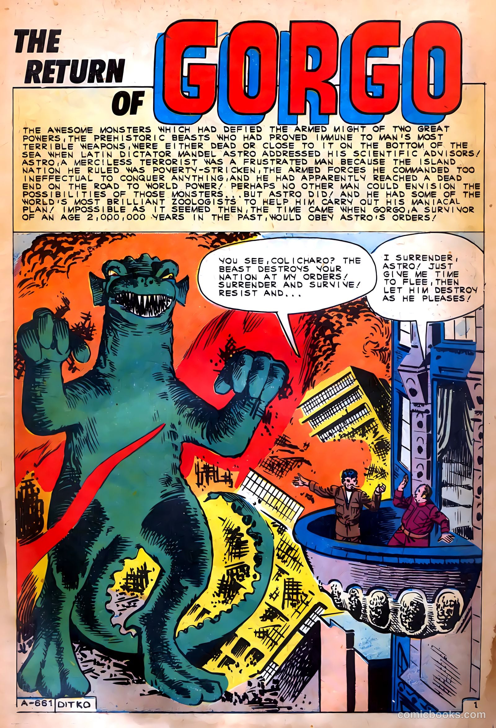 Gorgo #3 (1961) — page 3 of 36