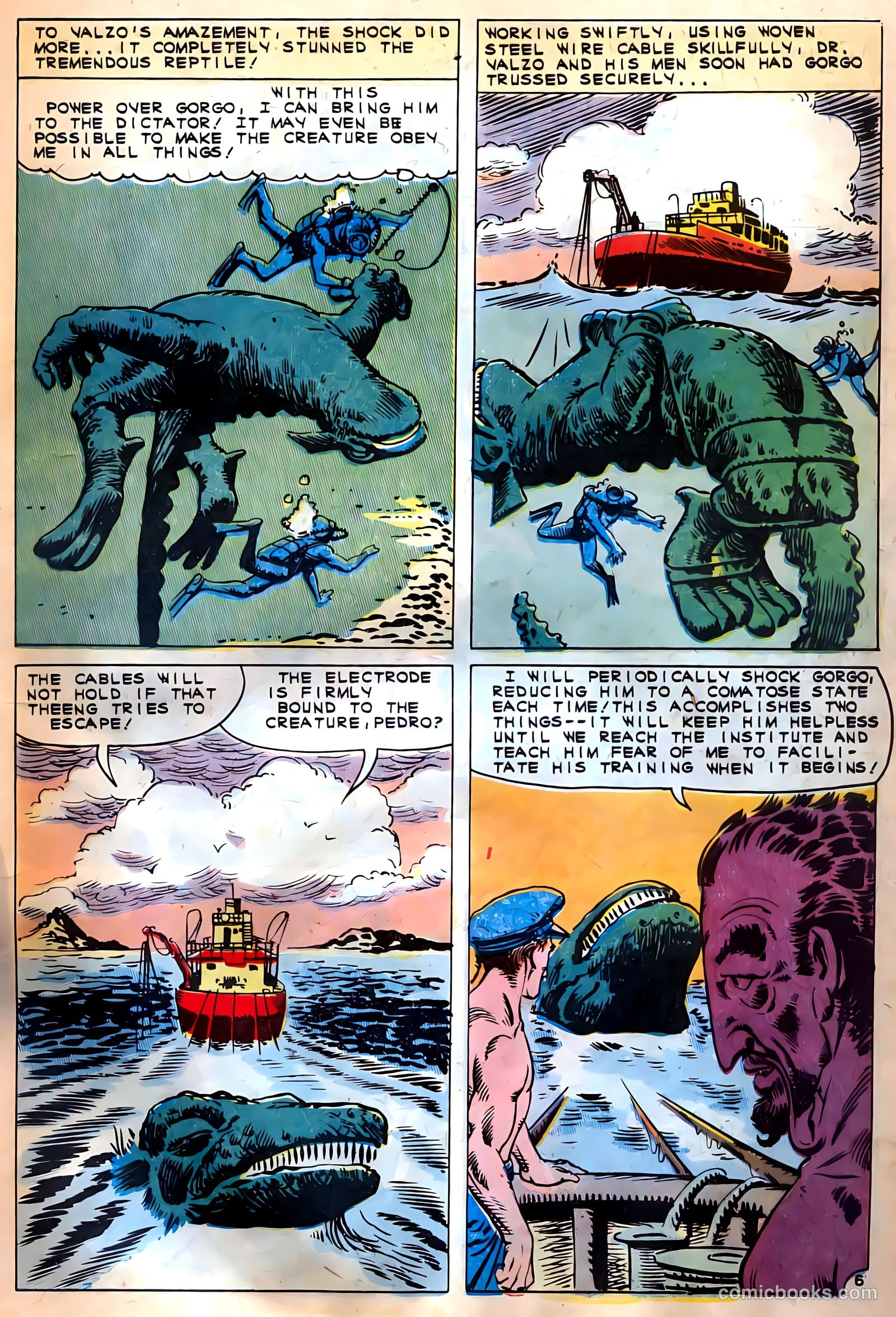 Gorgo #3 (1961) — page 9 of 36