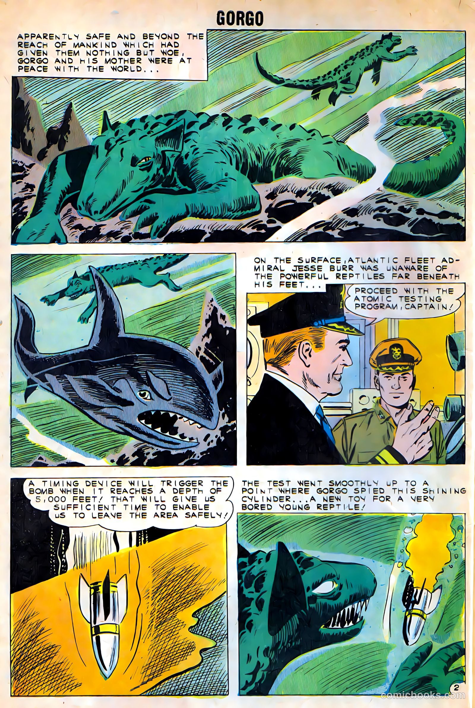 Gorgo #4 (1961) — page 4 of 36