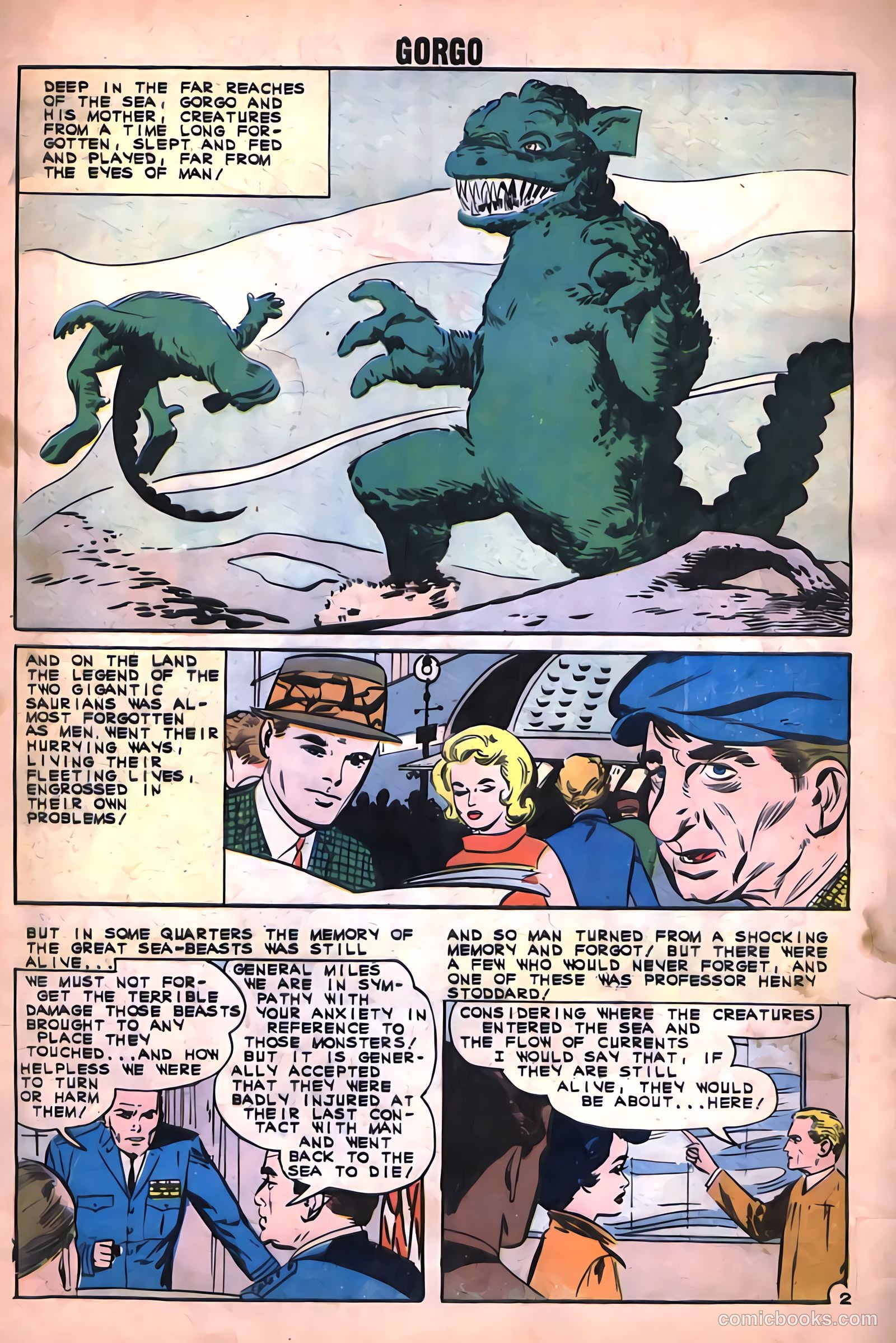 Gorgo #5 (1962) — page 4 of 36