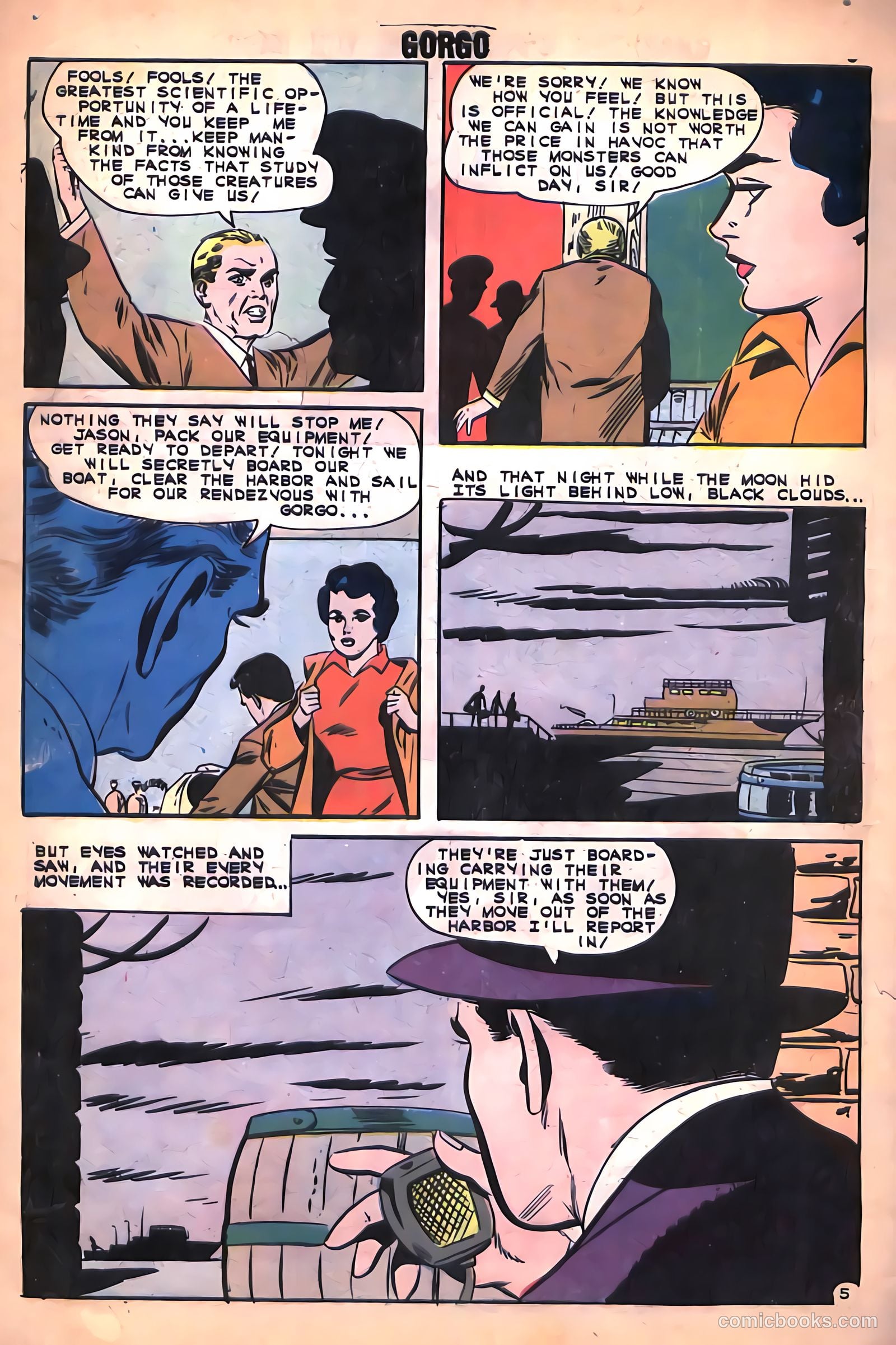 Gorgo #5 (1962) — page 8 of 36