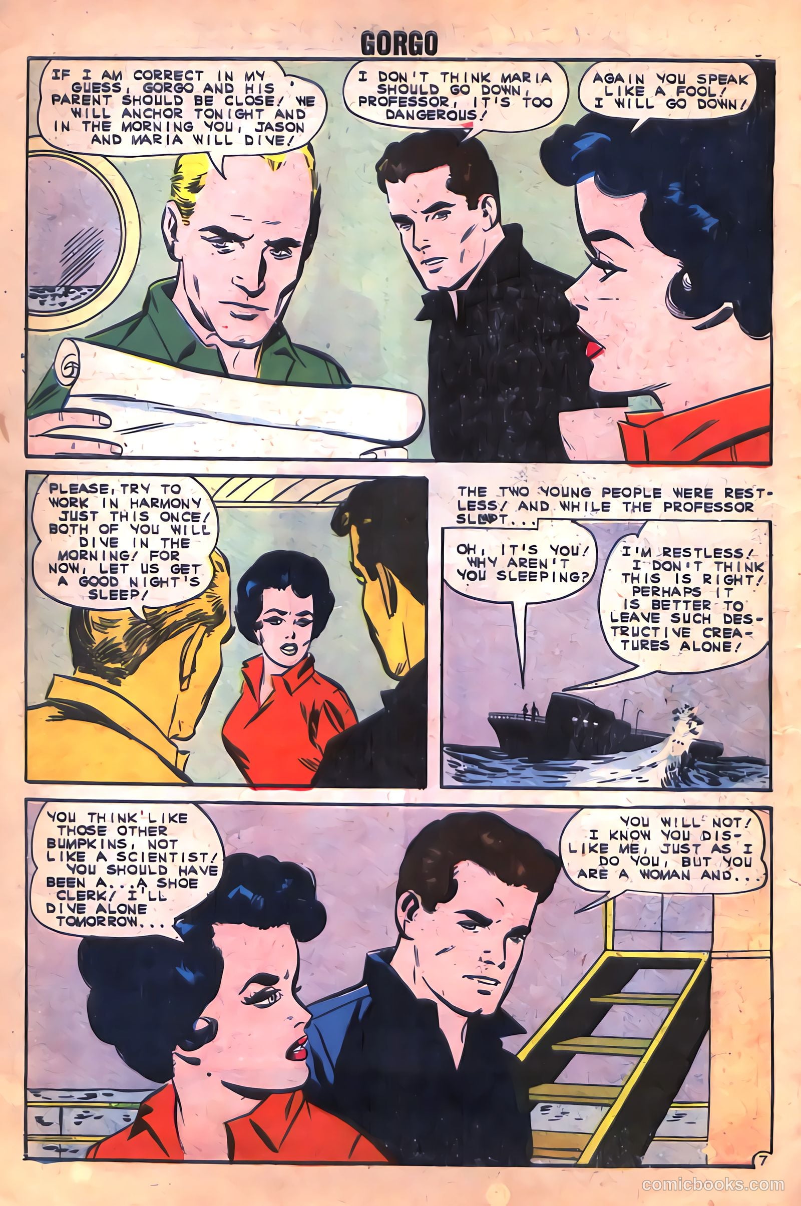 Gorgo #5 (1962) — page 10 of 36