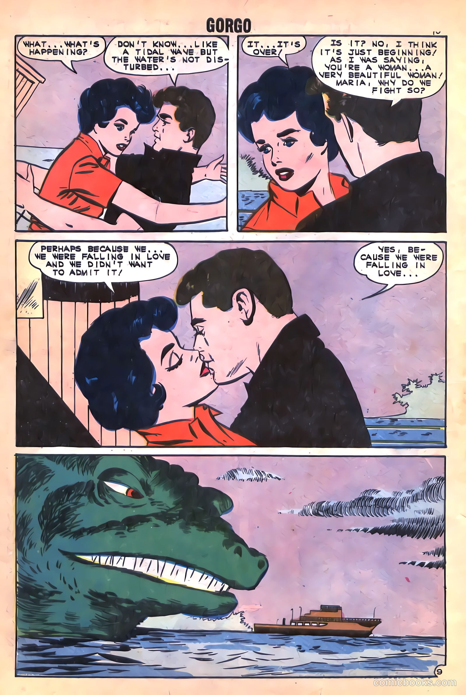 Gorgo #5 (1962) — page 12 of 36