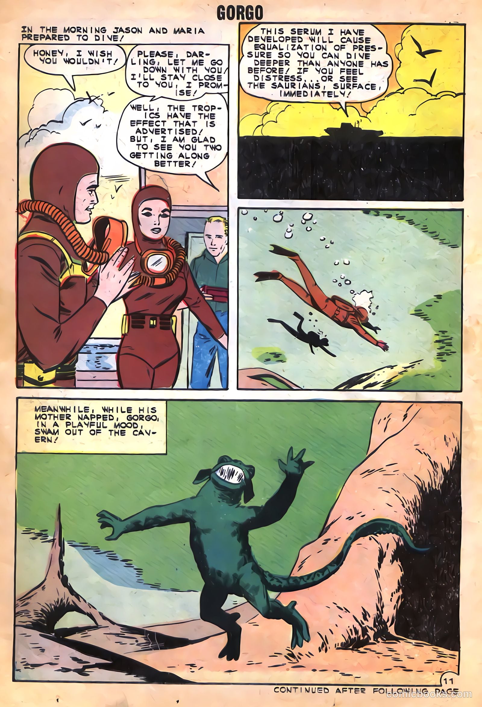 Gorgo #5 (1962) — page 14 of 36