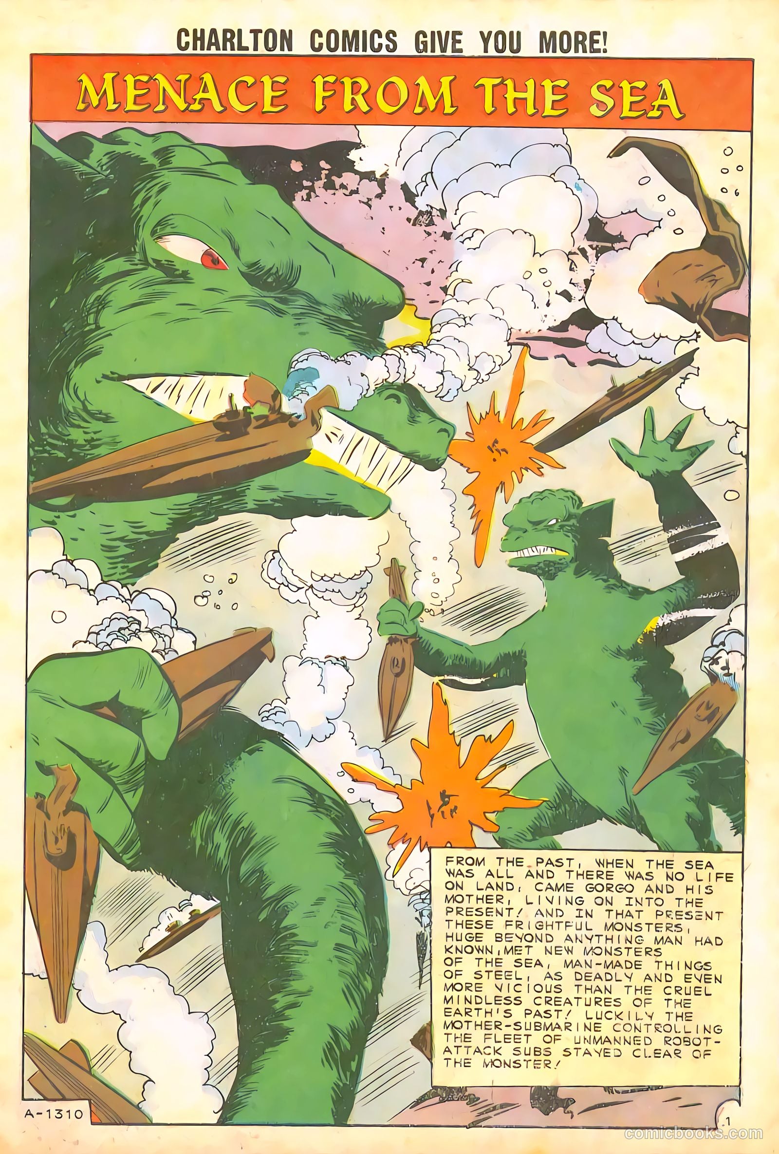 Gorgo #7 (1962) — page 3 of 36