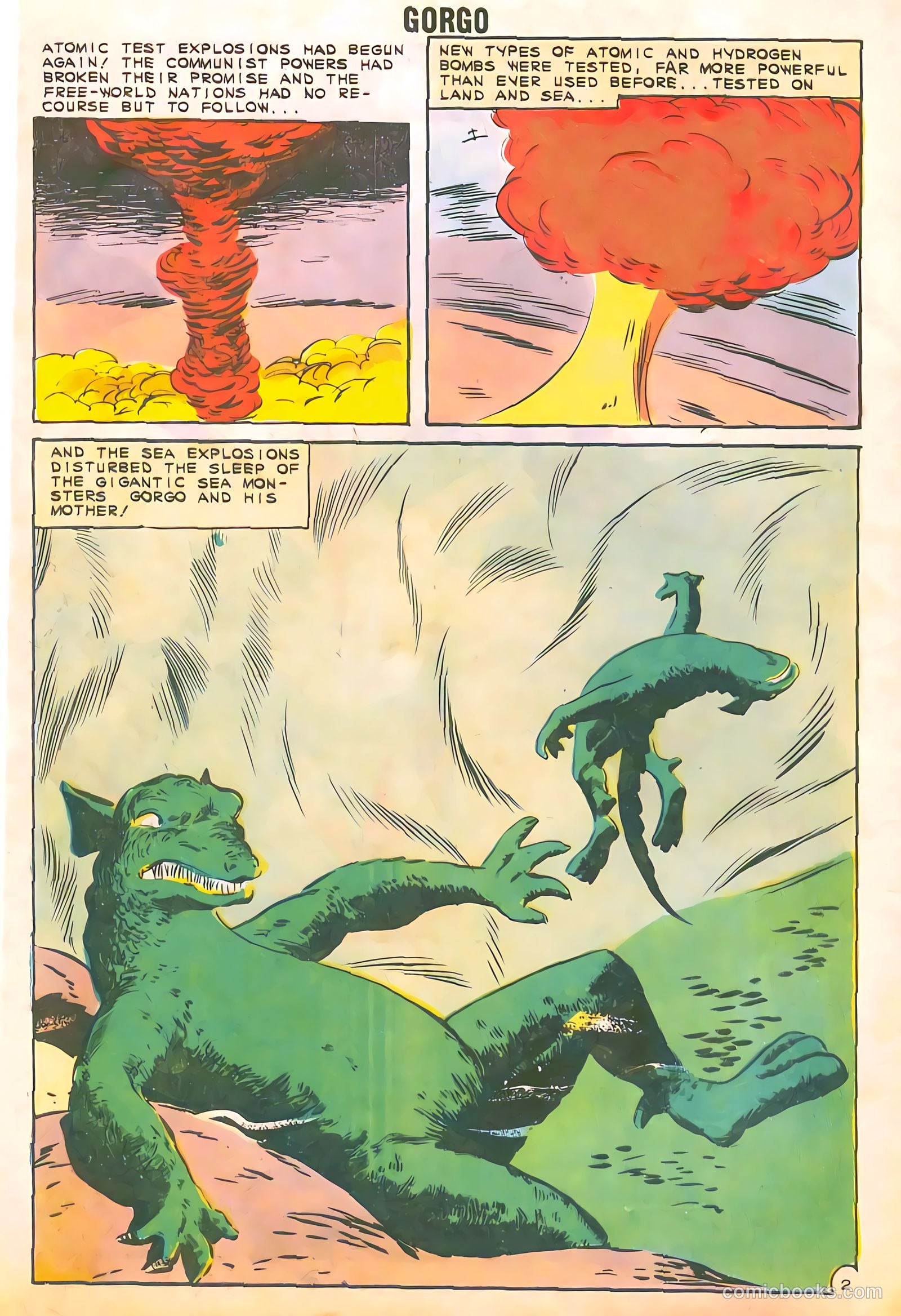 Gorgo #7 (1962) — page 4 of 36