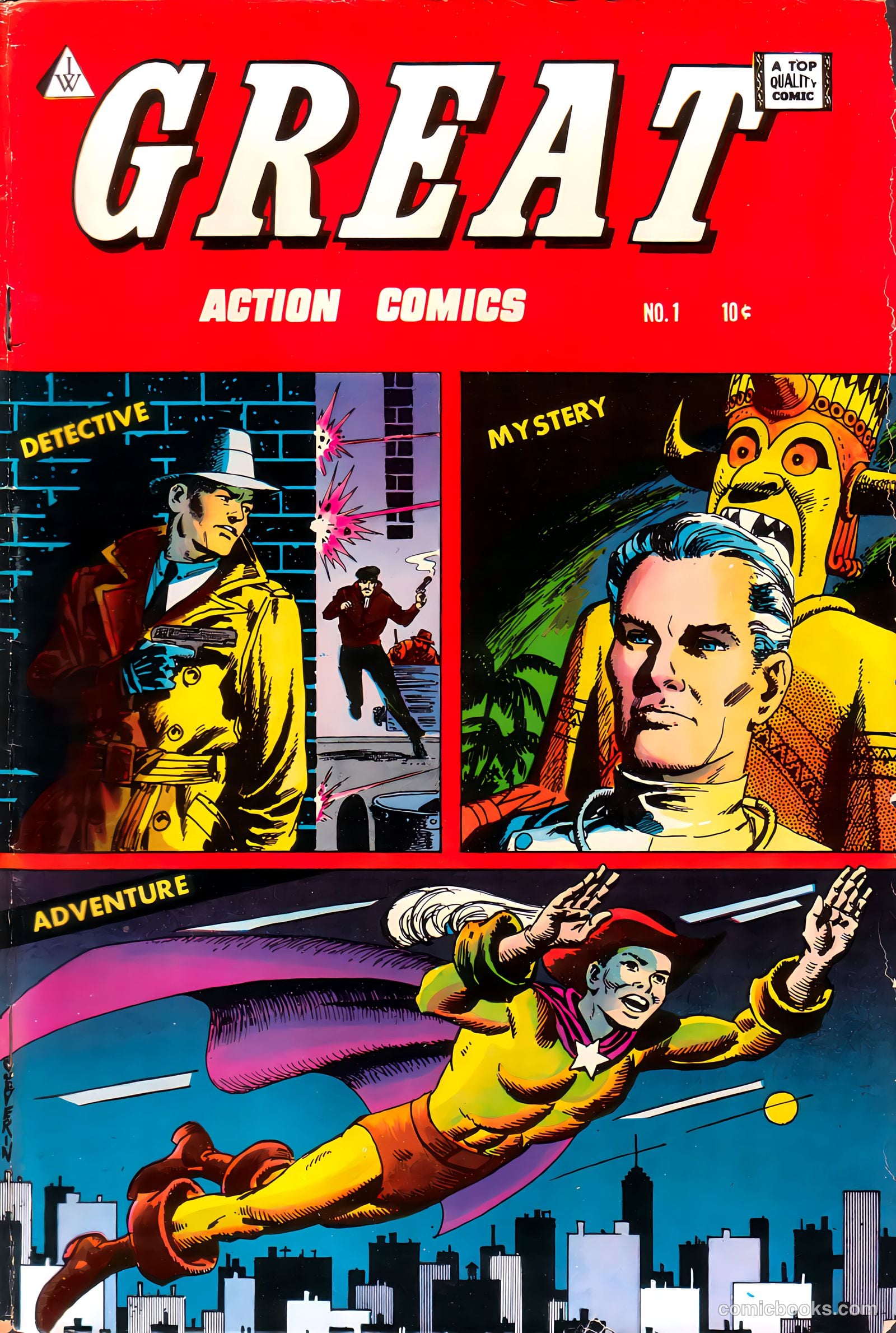 Great Action Comics #1 (1958) — page 2 of 37