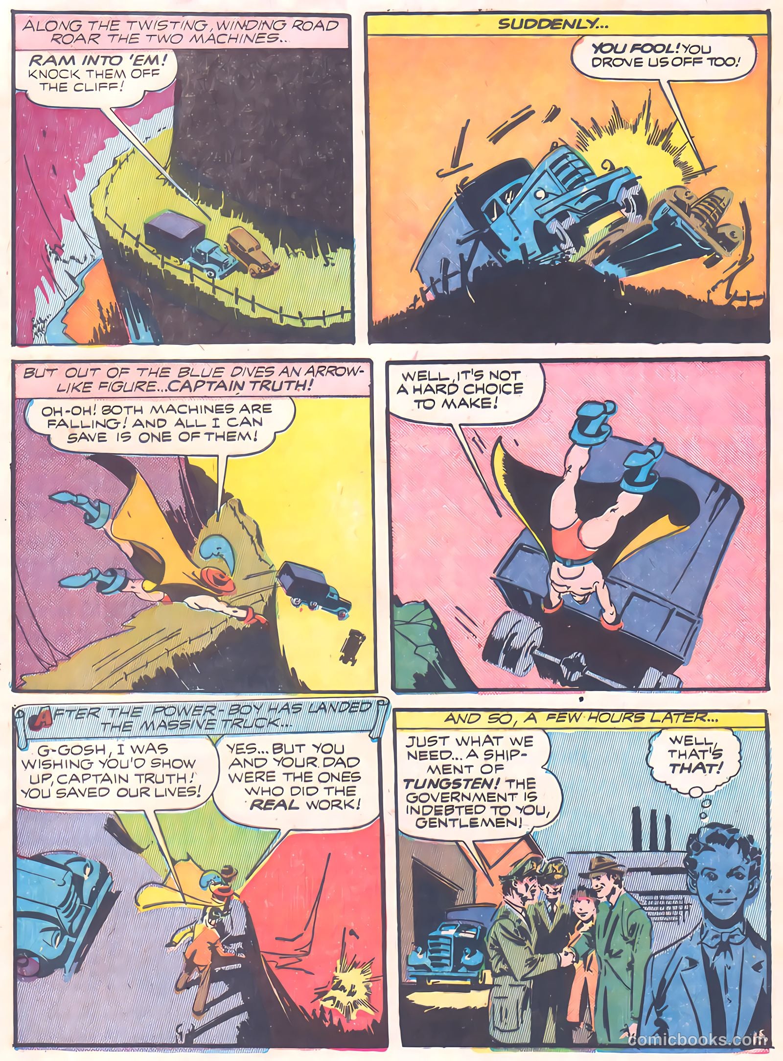 Great Action Comics #1 (1958) — page 34 of 37