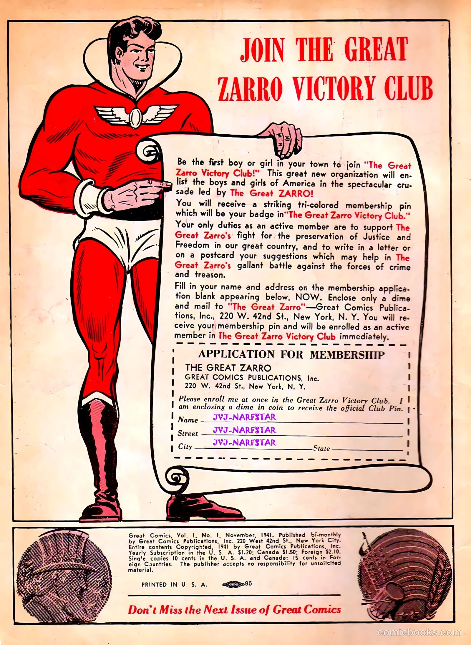 Great Comics #1 (1945) — page 2 of 69