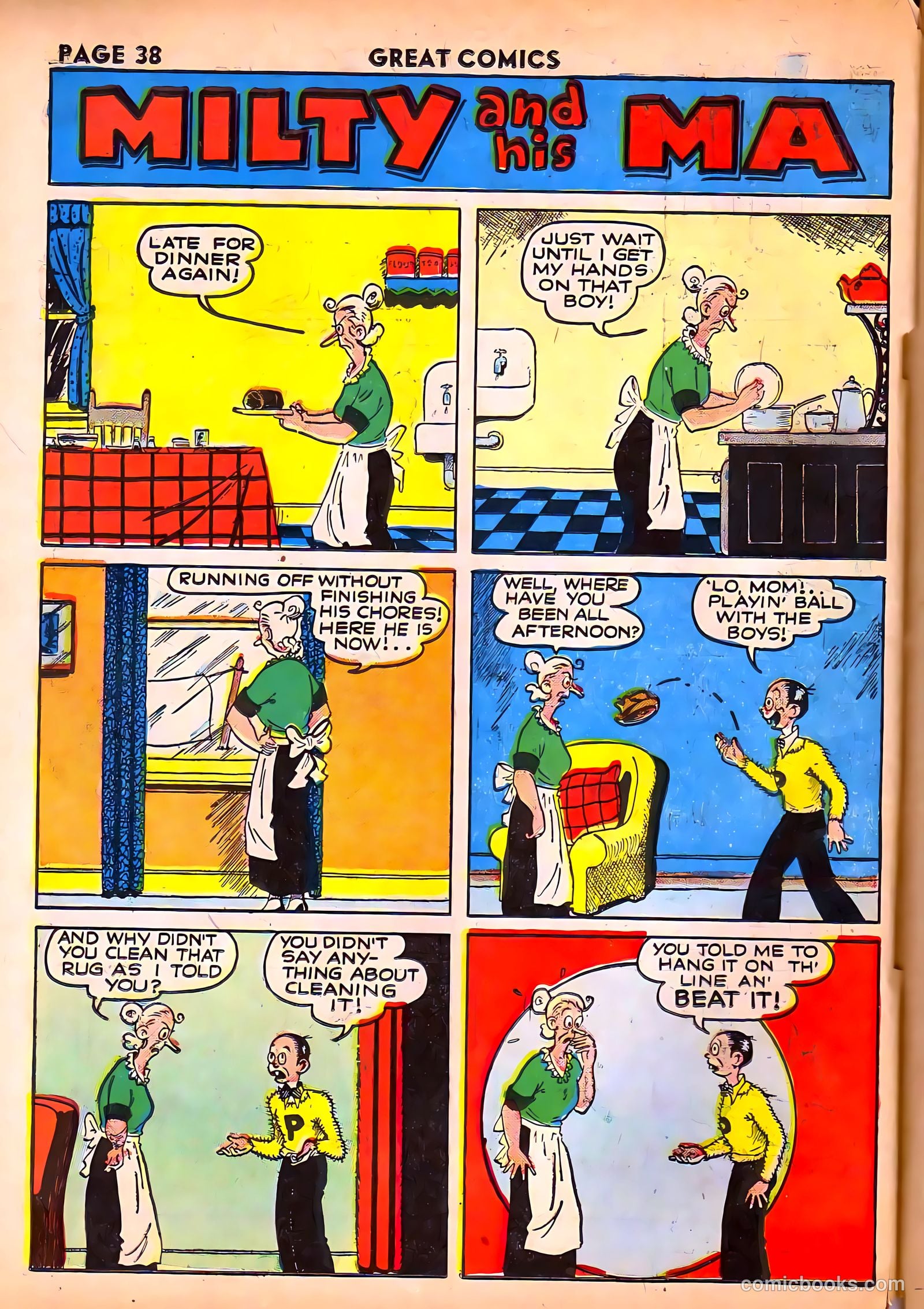 Great Comics #1 (1945) — page 40 of 69