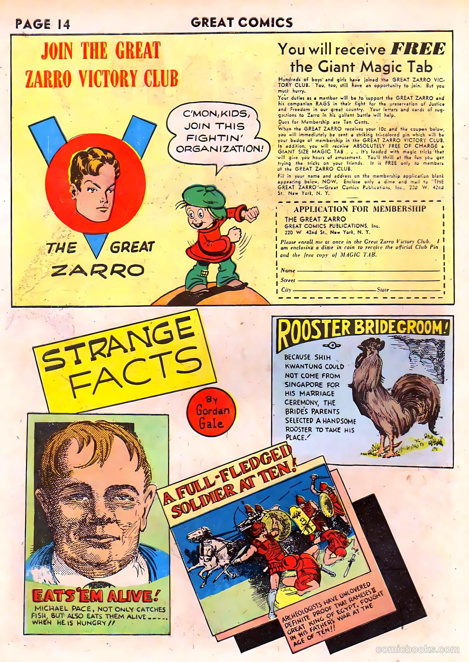 Great Comics #2 (1941) — page 16 of 69